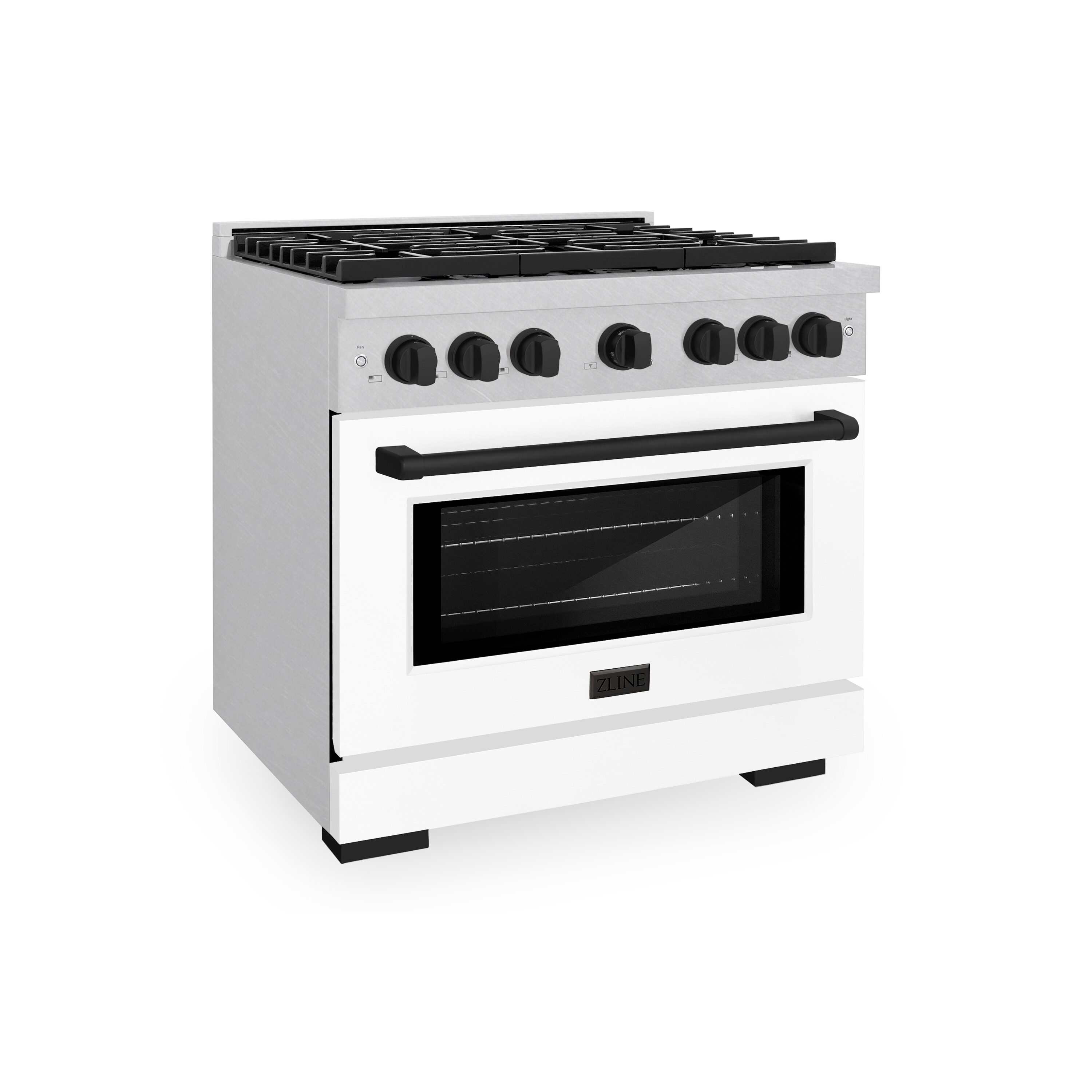 ZLINE KITCHEN & BATH SDRSZ-WM-36-MB Dual-Fuel-Ranges - View #2