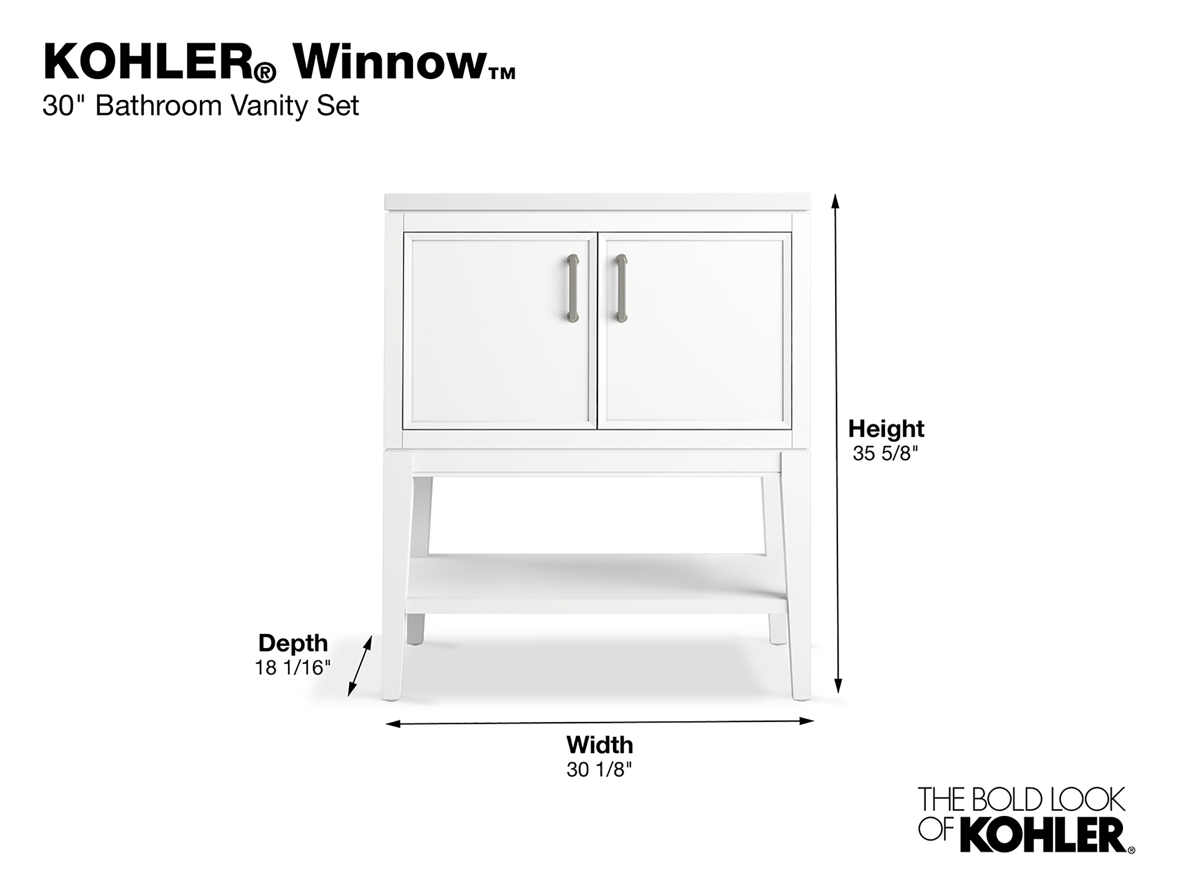 KOHLER 33578-ASB-0 Bath-Vanity-Combo - View #9