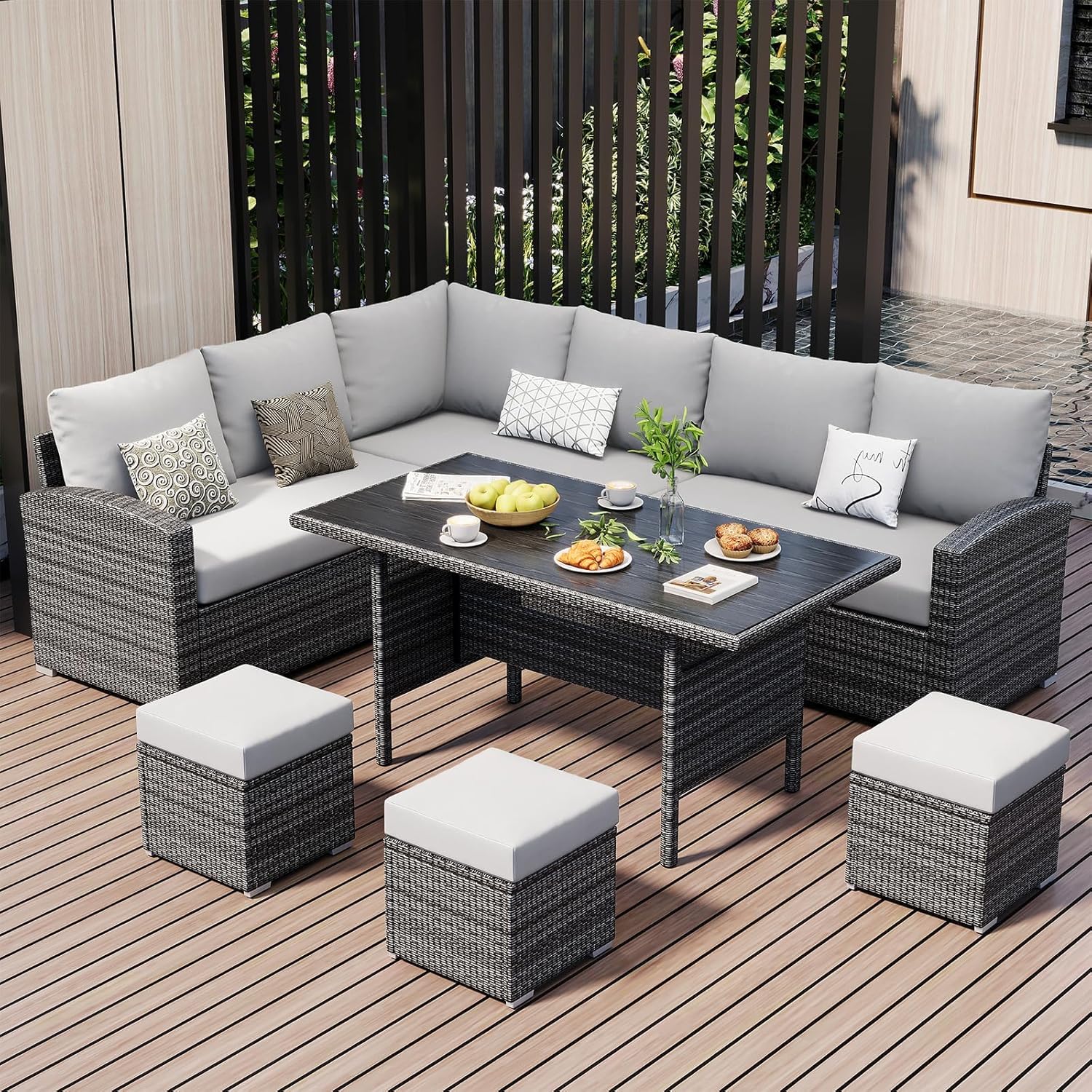 Qeetex LHF-HW-PHO-12MGSJN1 Patio-Conversation-Sets - View #3