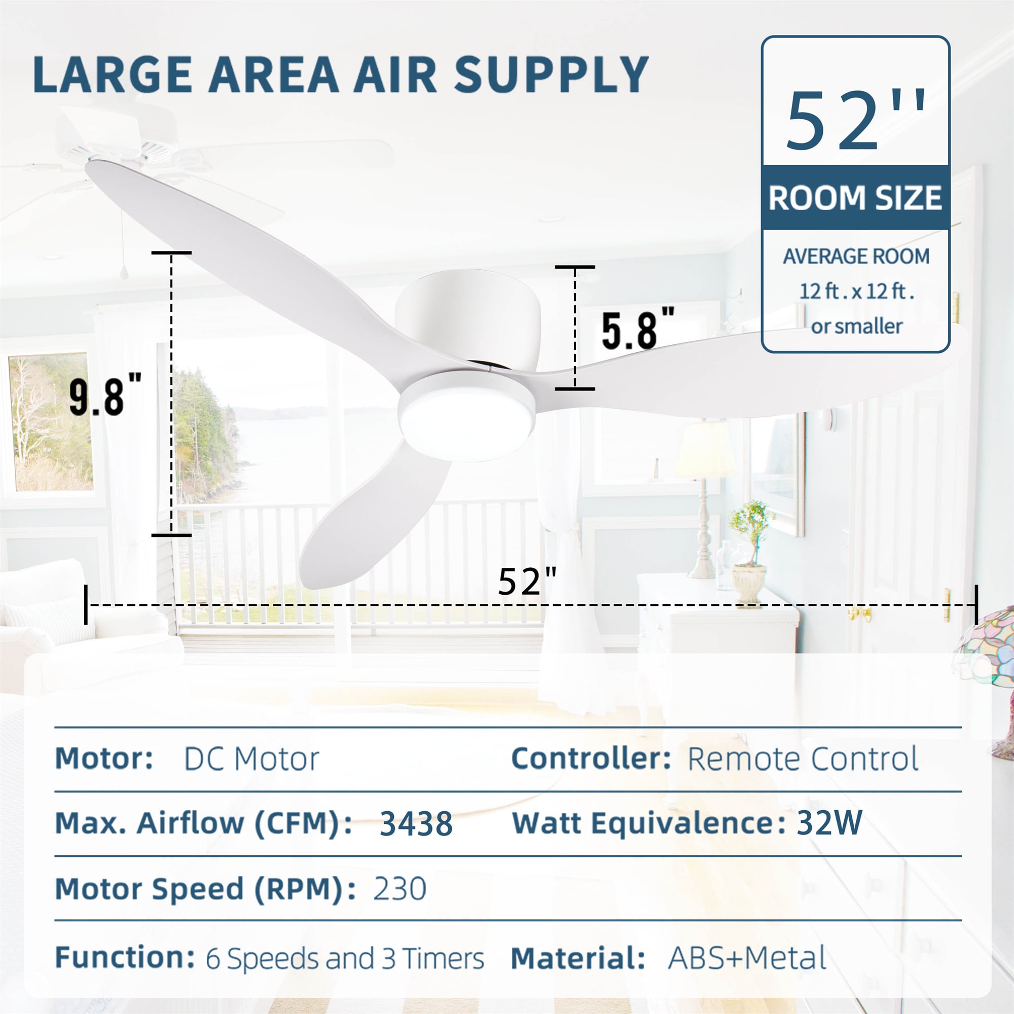 BABOOM BOM-316021-OR Ceiling-Fans - View #3