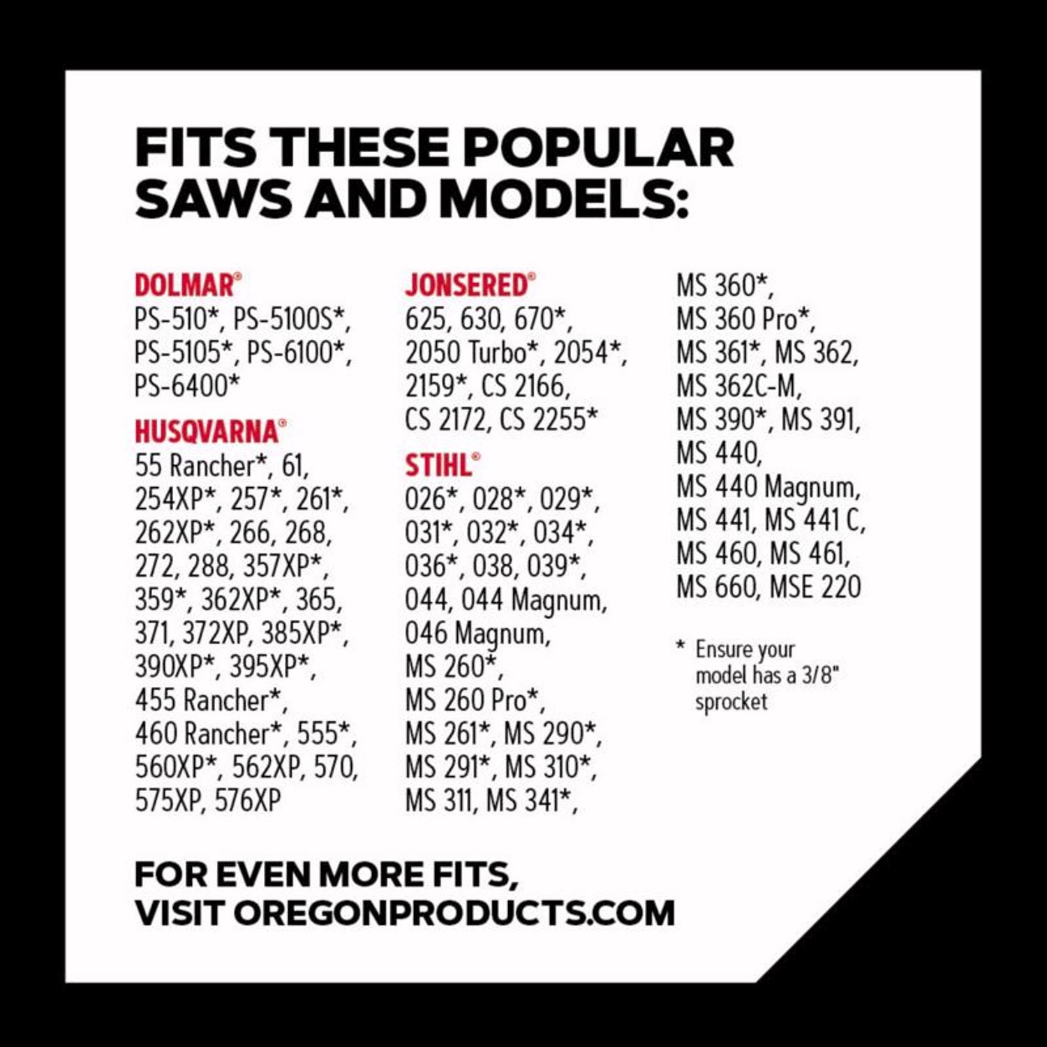 Oregon D72 Chain-Saw-Chains - View #2
