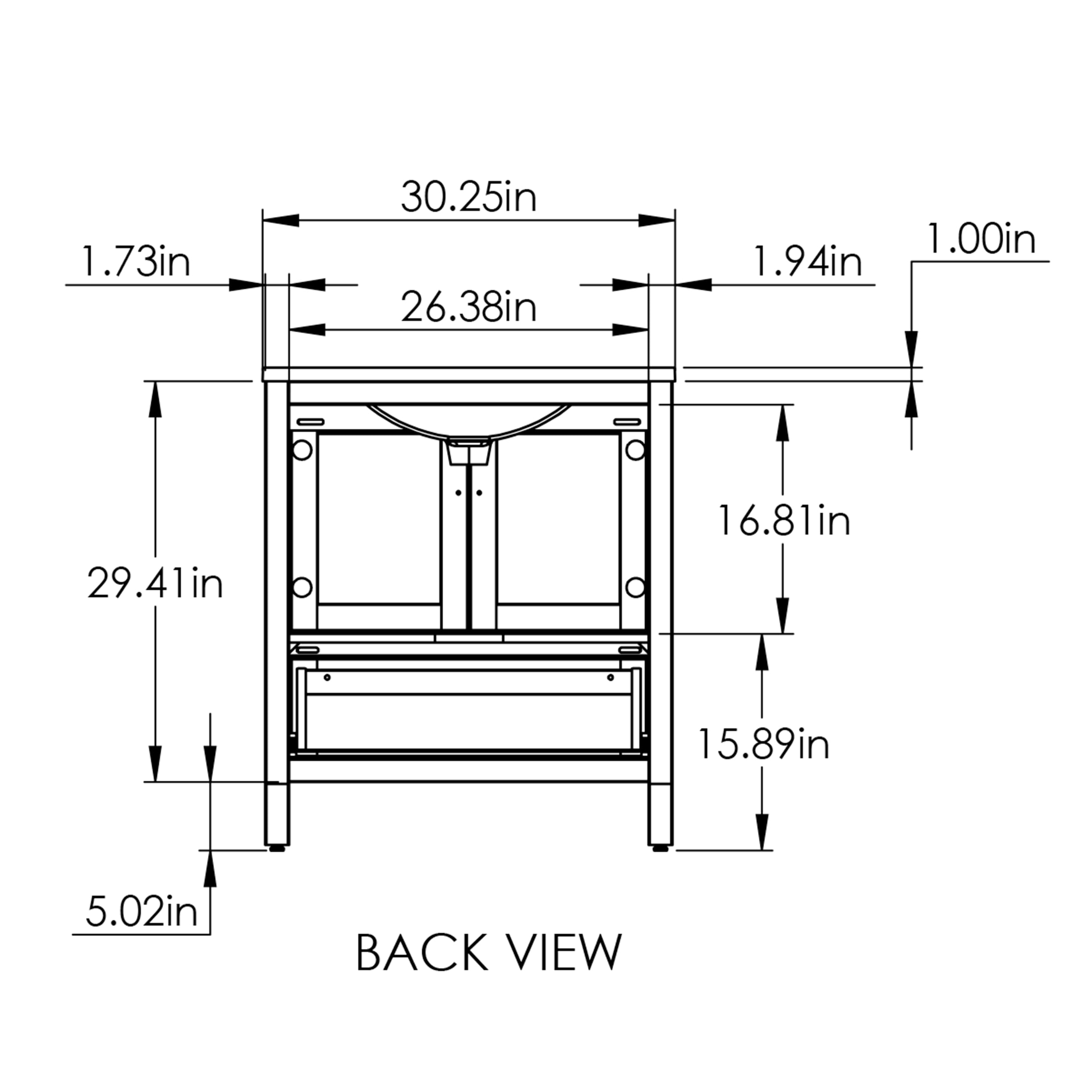 Diamond NOW C30W30105 Bath-Vanity-Combo - View #16