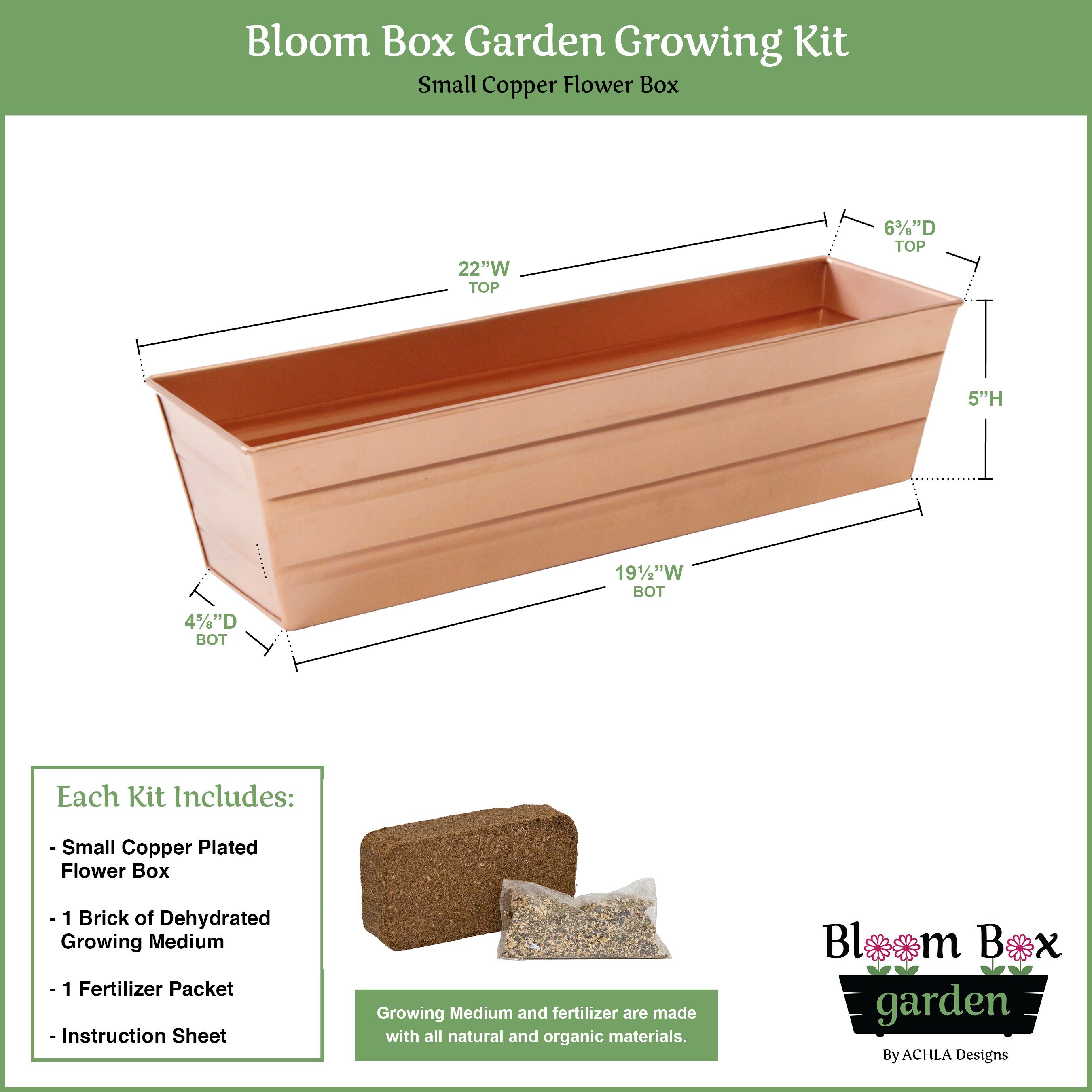 ACHLA Designs C-08C-GK Planter-Window-Box - View #5