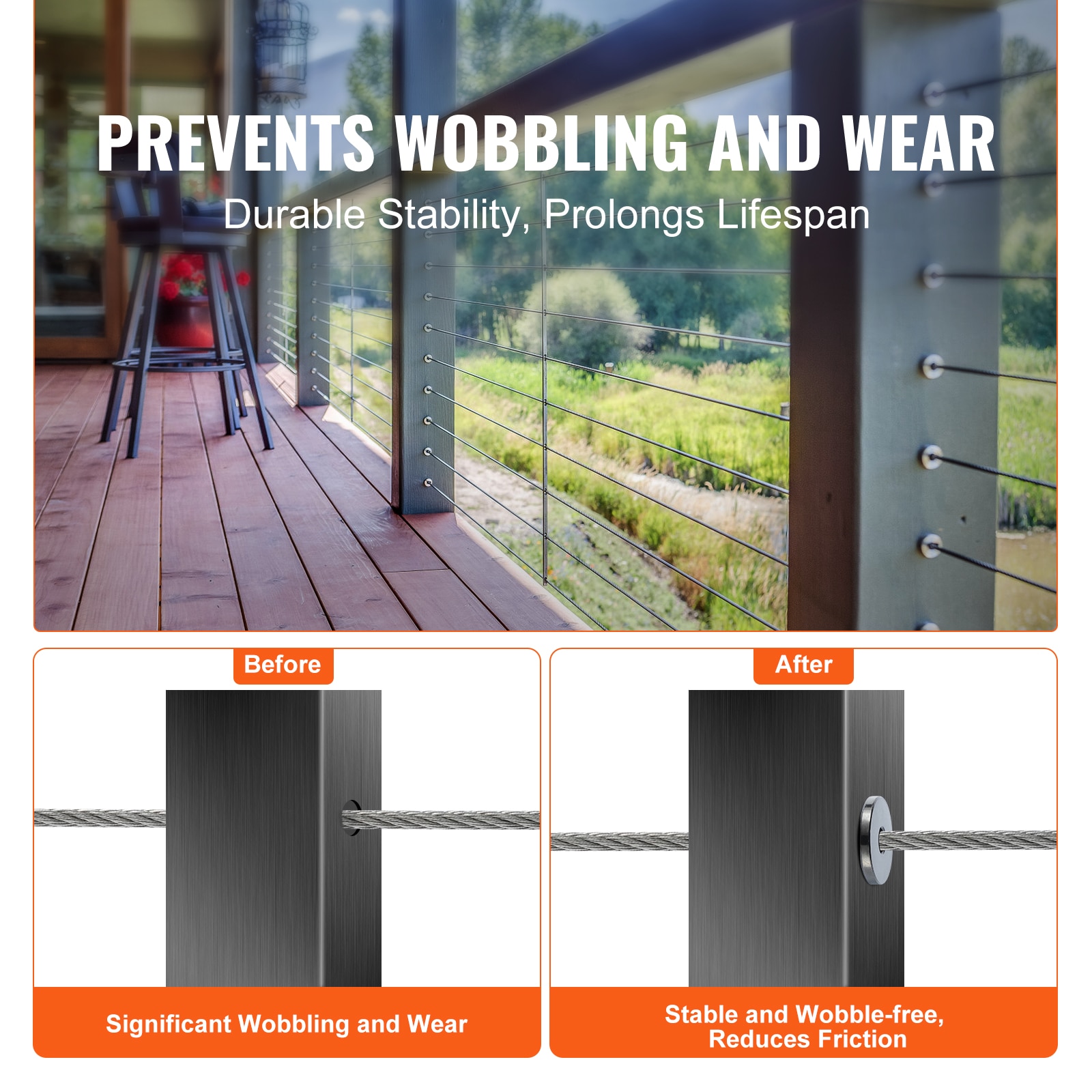 VEVOR SCBXGBHTHS1004747V0 railings - View #5