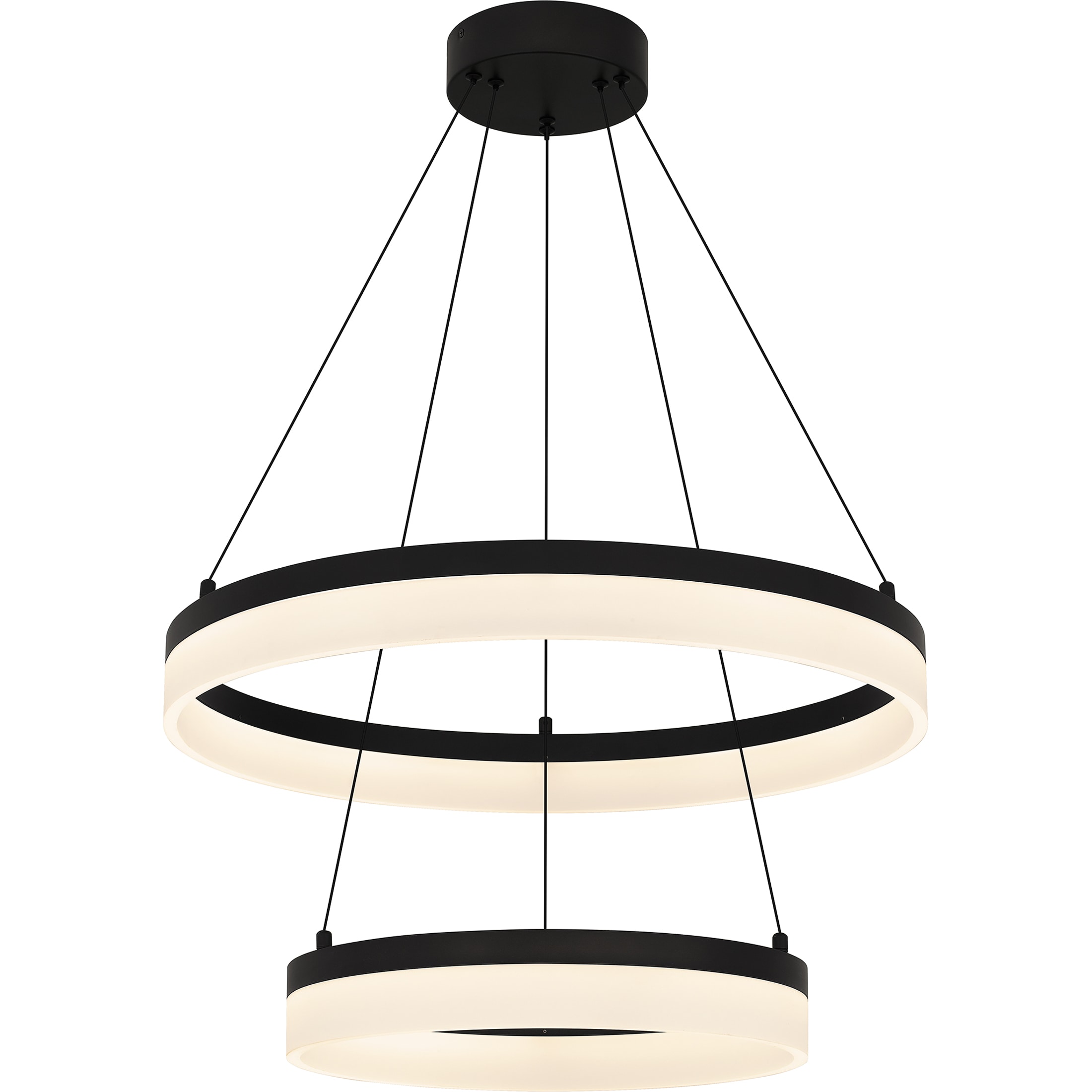 Quoizel PCOH2924OI Cohen Oil Rubbed Bronze Modern/contemporary Tiered Integrated LED Large Hanging Pendant light