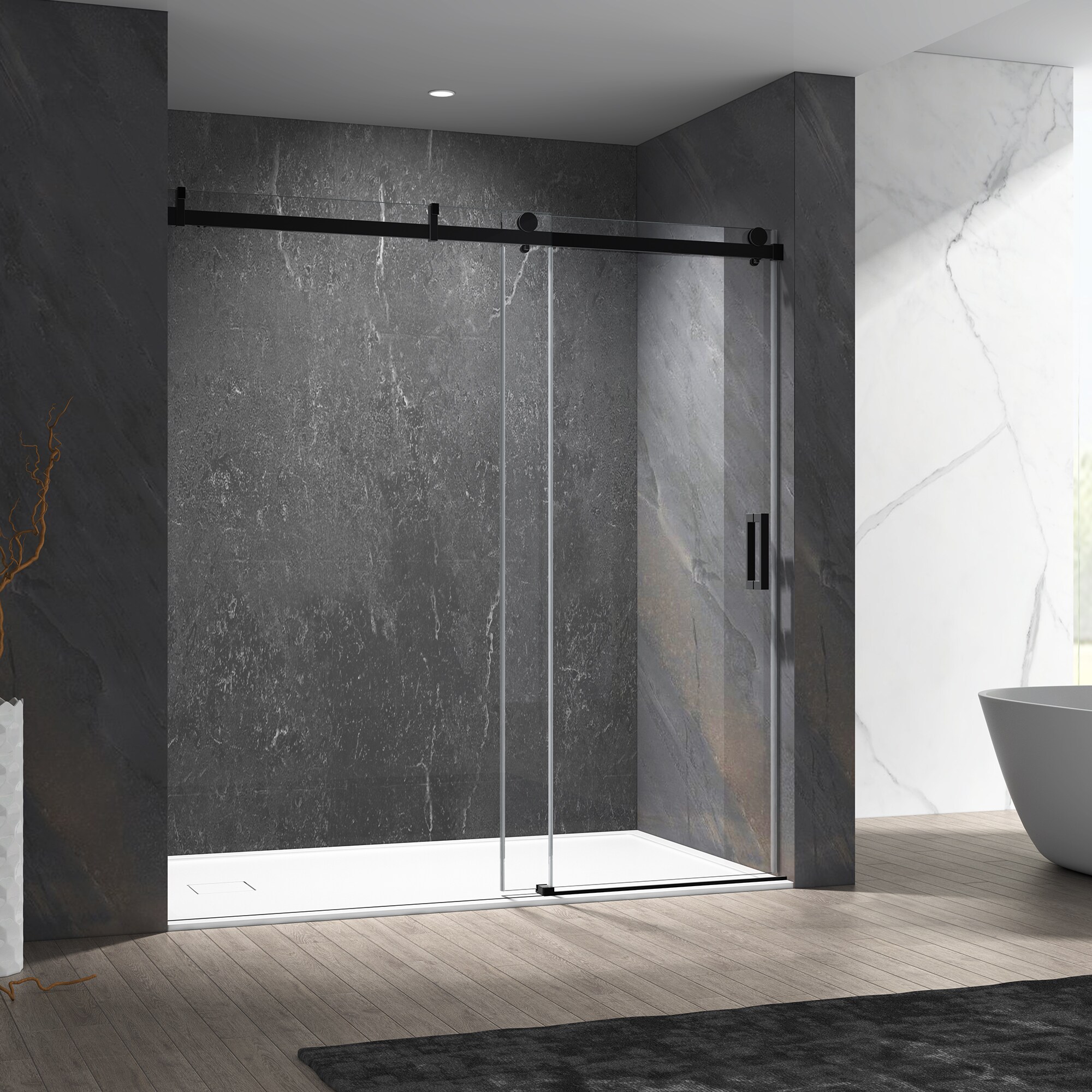 WELLFOR CV-SS10-6076BL Shower-Doors - View #7