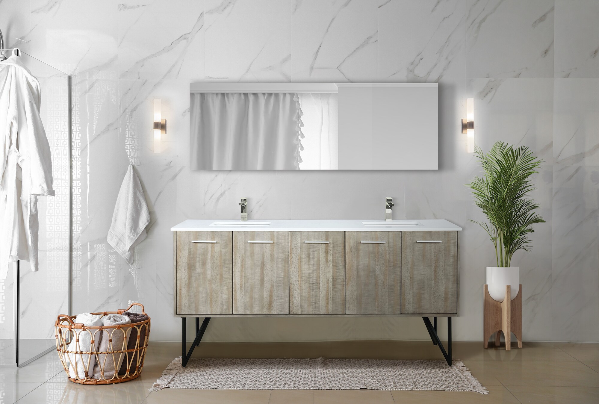 Lexora LVLY72DRA310 Bath-Vanity-Combo - View #3