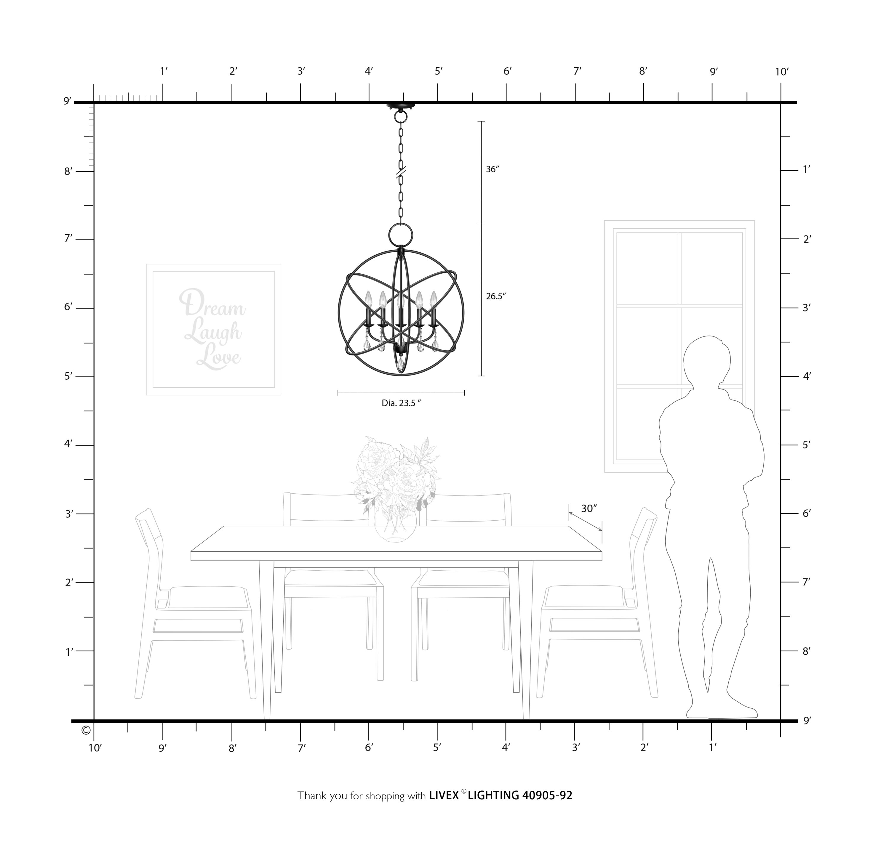 Livex Lighting 40905-92 b090015 - View #4