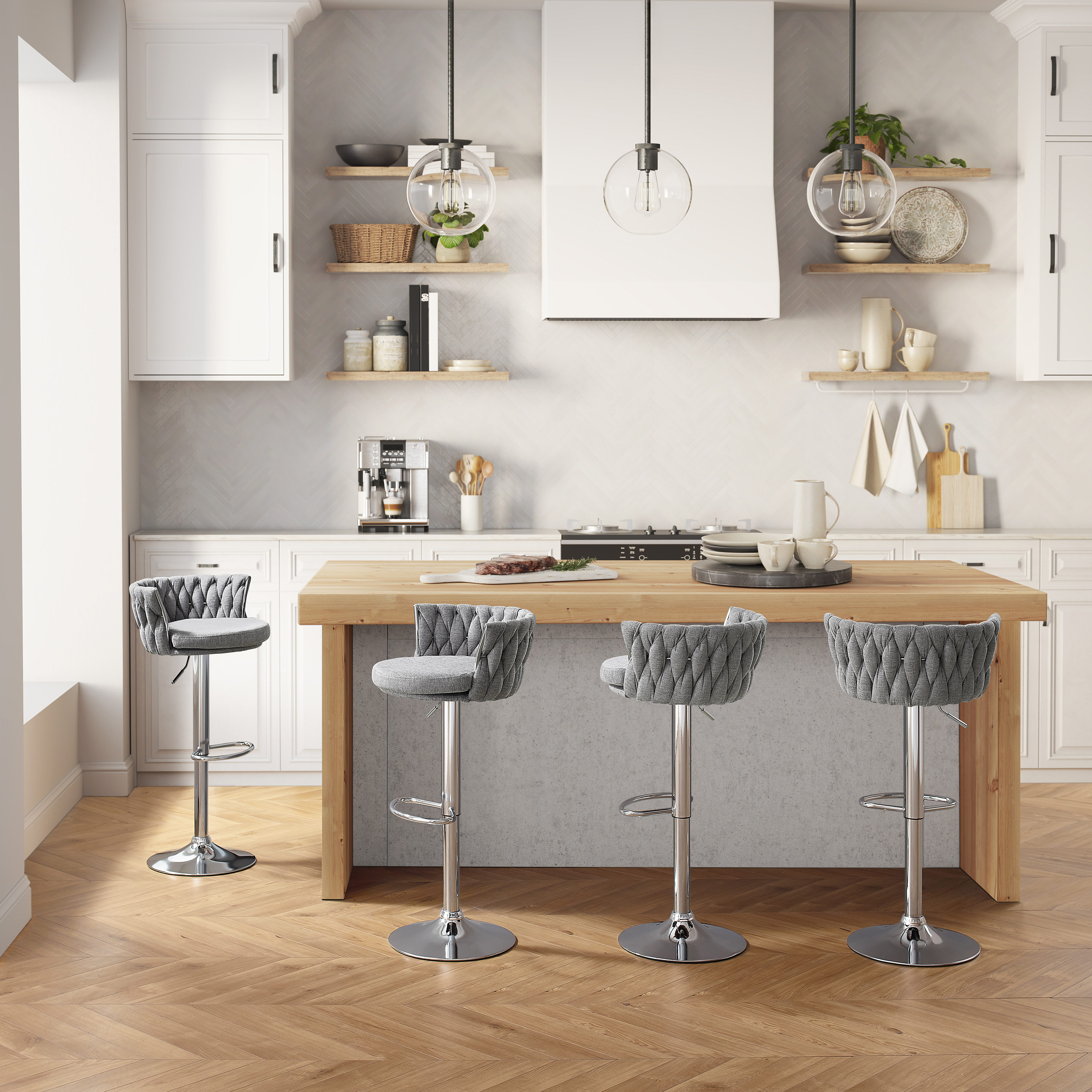Art Leon BS015-LIGHTGRAY stools - View #6