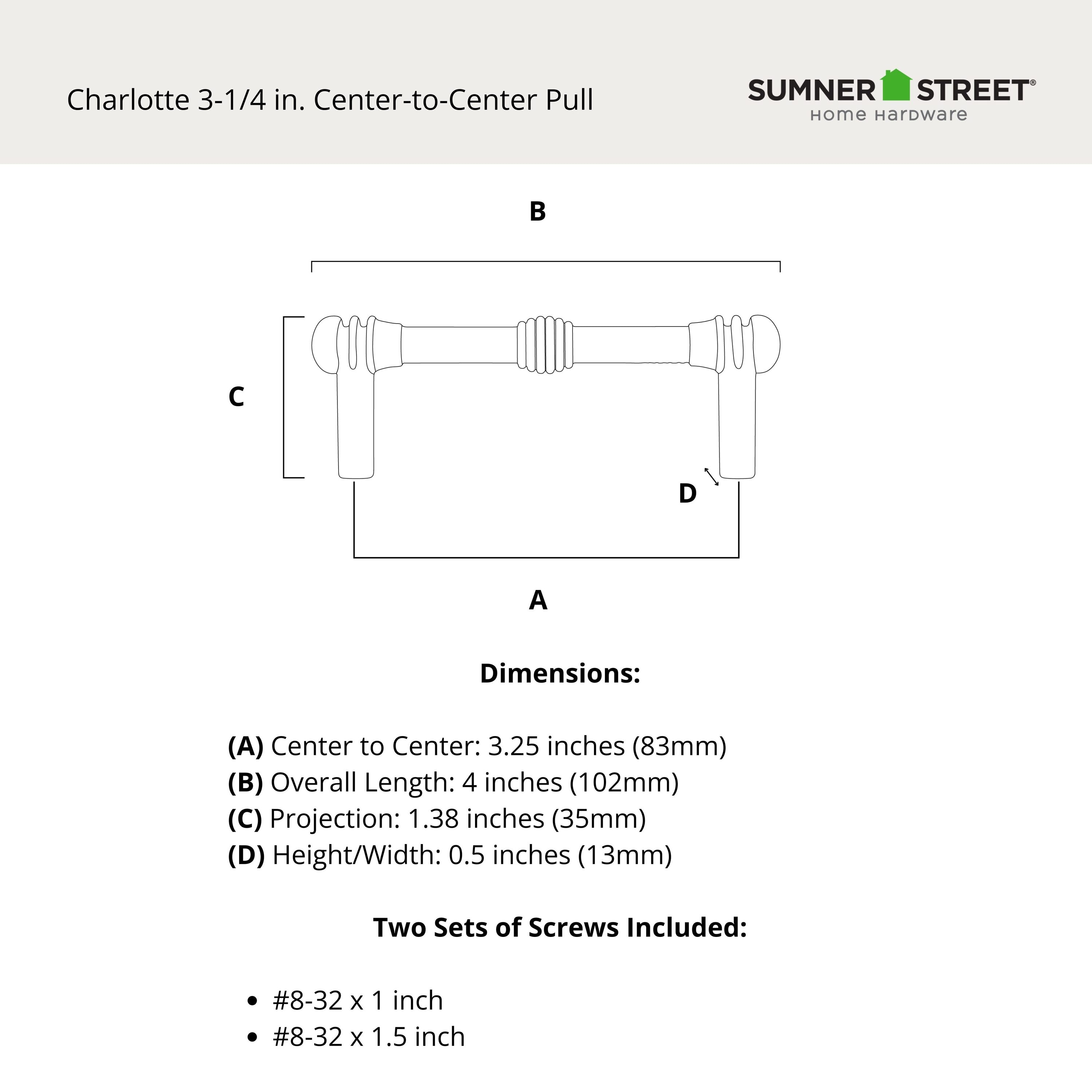 Sumner Street Home Hardware RL020876 Cabinet-Pulls - View #2