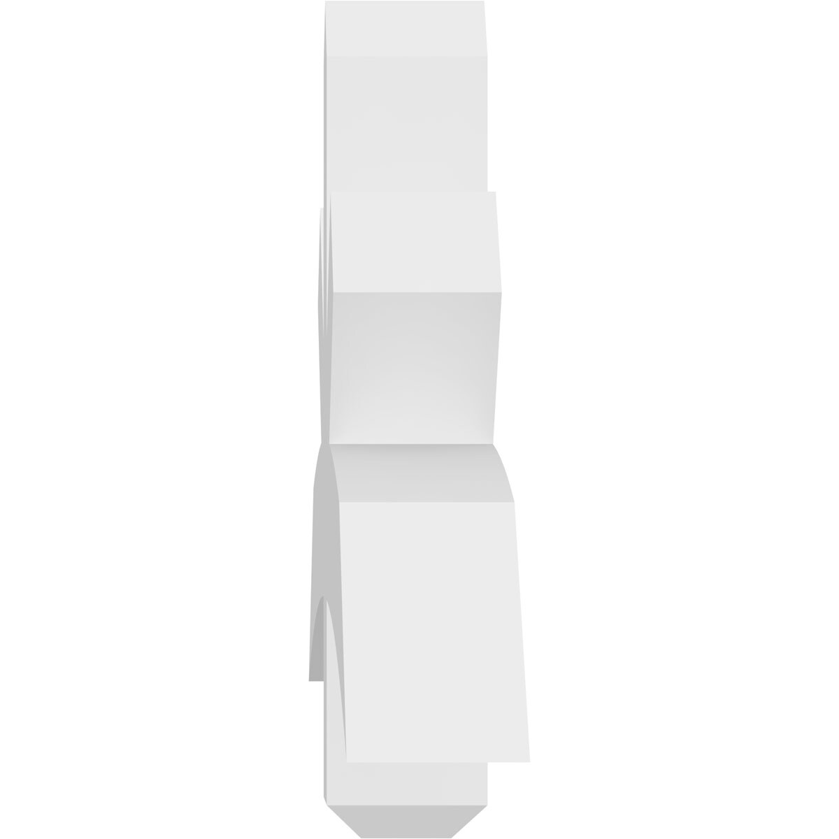 Ekena Millwork GBP048X18X0404ALB00 Exterior-Brackets-Braces - View #3