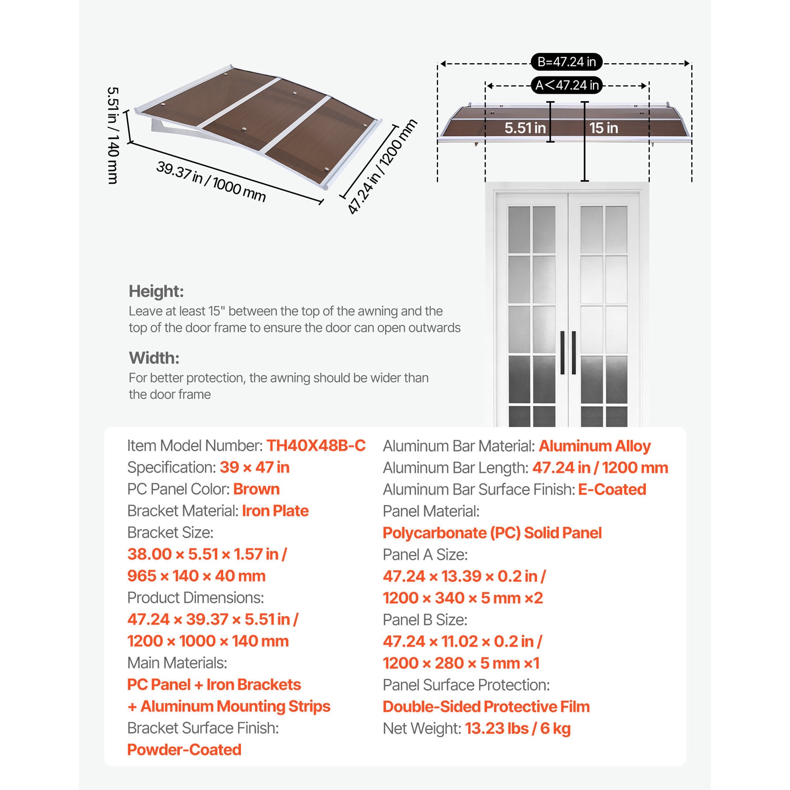 Mecale VOL-GS9MTG awnings - View #3
