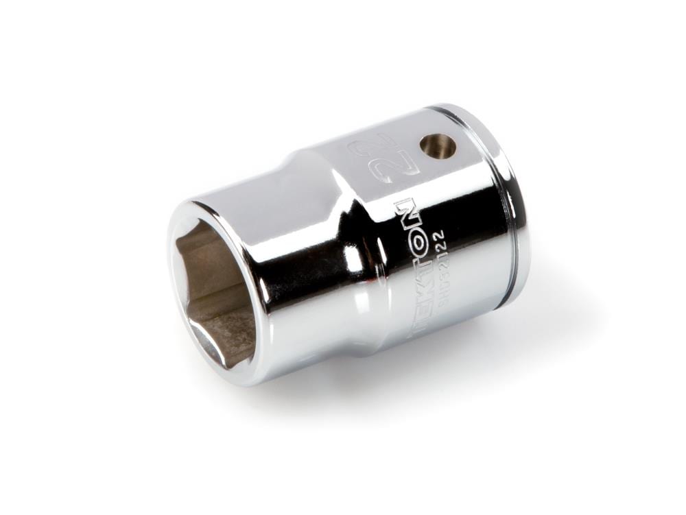 TEKTON SHD32122 3/4-in Drive Metric 22mm Shallow Socket
