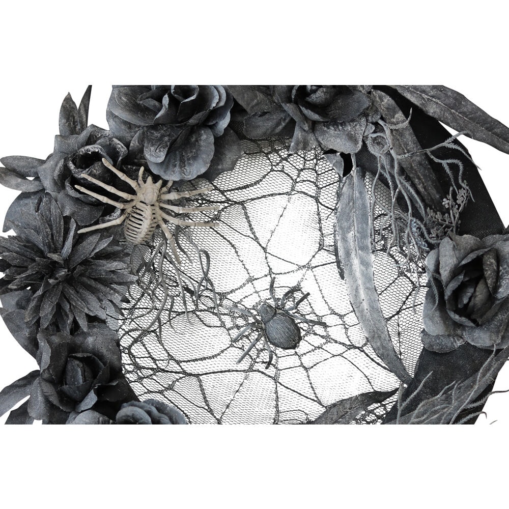 Haunted Hill Farm HHWTHSPD-1 Artificial-Halloween-Wreaths - View #9
