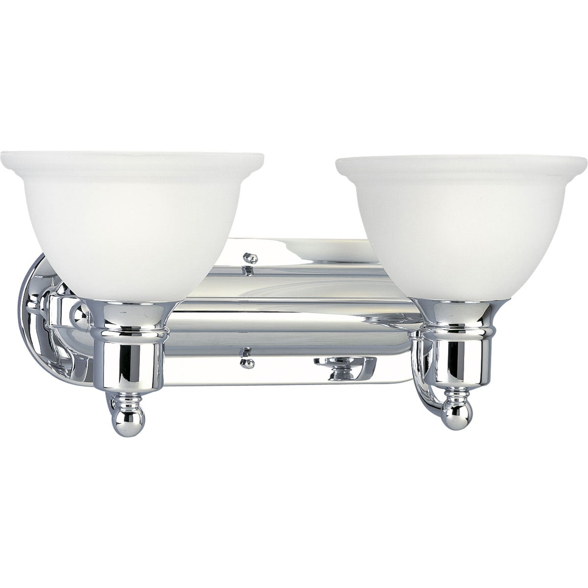 Progress Lighting P3162-15 Madison 17.5-in 2 -Light Polished Chrome Transitional Vanity light