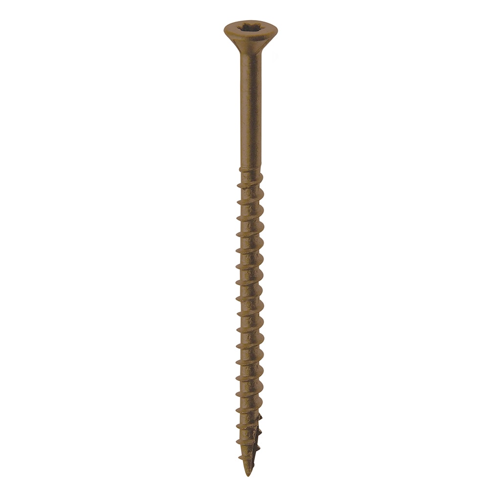 Nuvo Iron 104BRJ-MP4 #10 x 4-in Wood to wood Deck Screws ( 400 -Per Box )