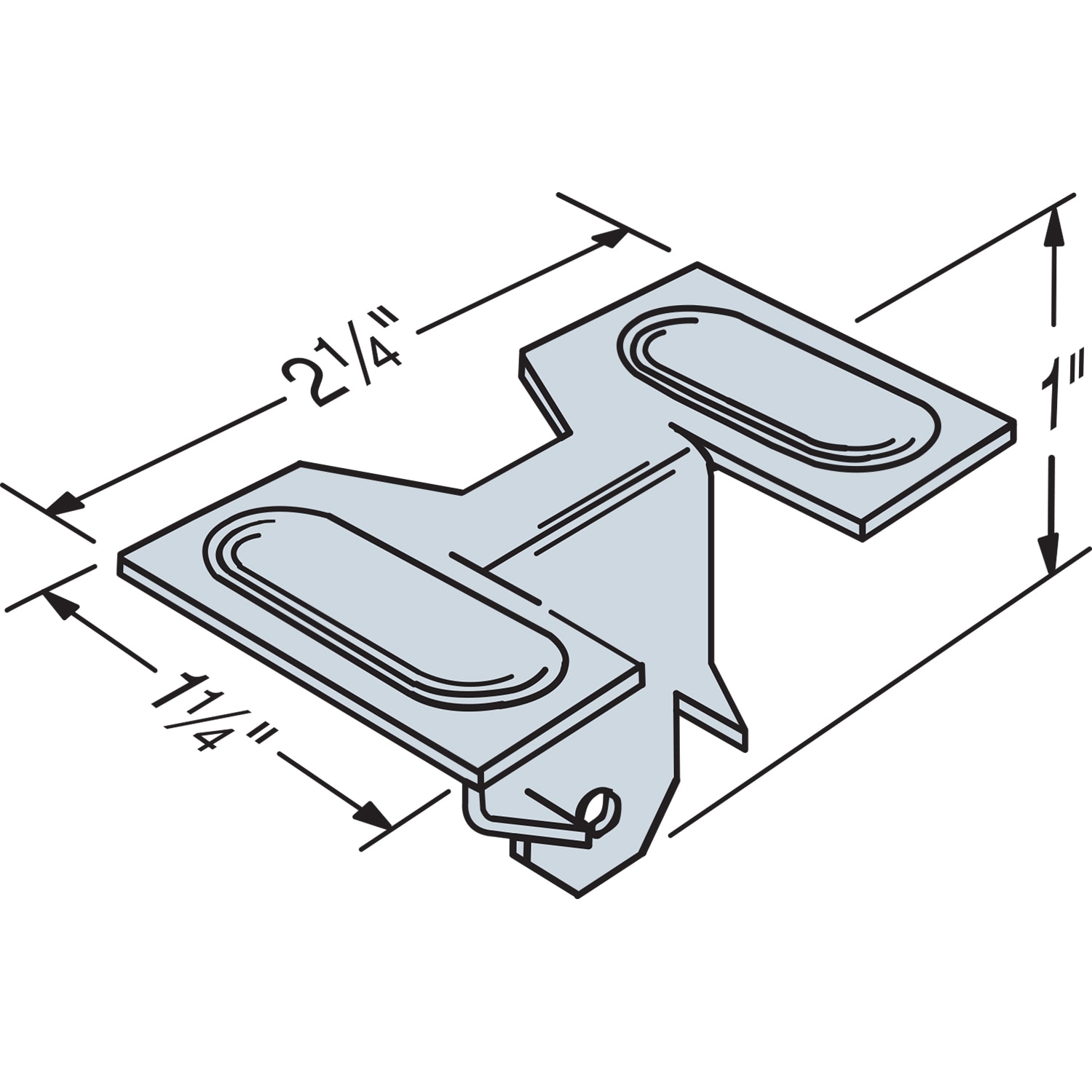 Simpson Strong-Tie DS Drywall-Clips - View #3
