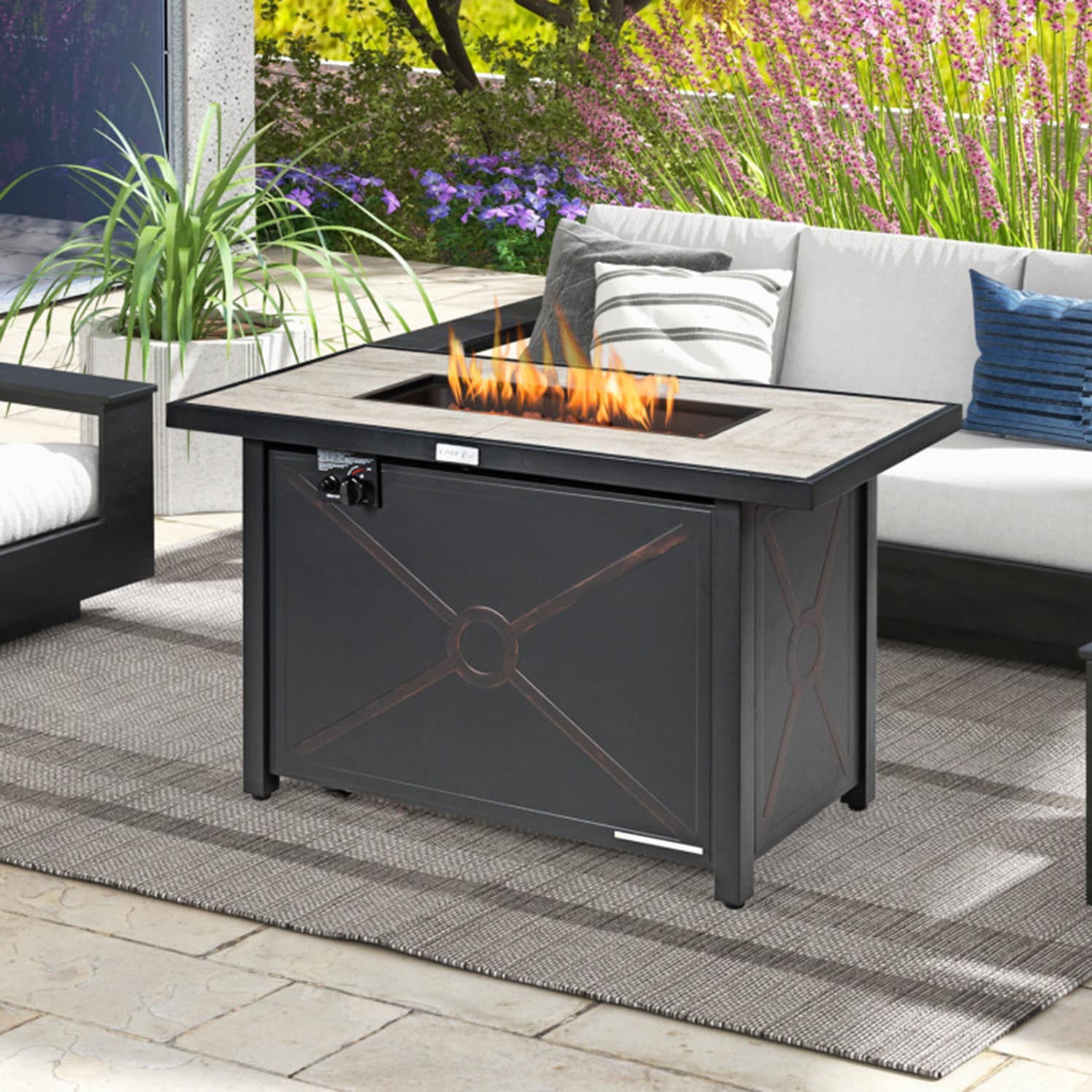 Dimakai DK-OP70369 Outdoor-Gas-Firepits - View #3