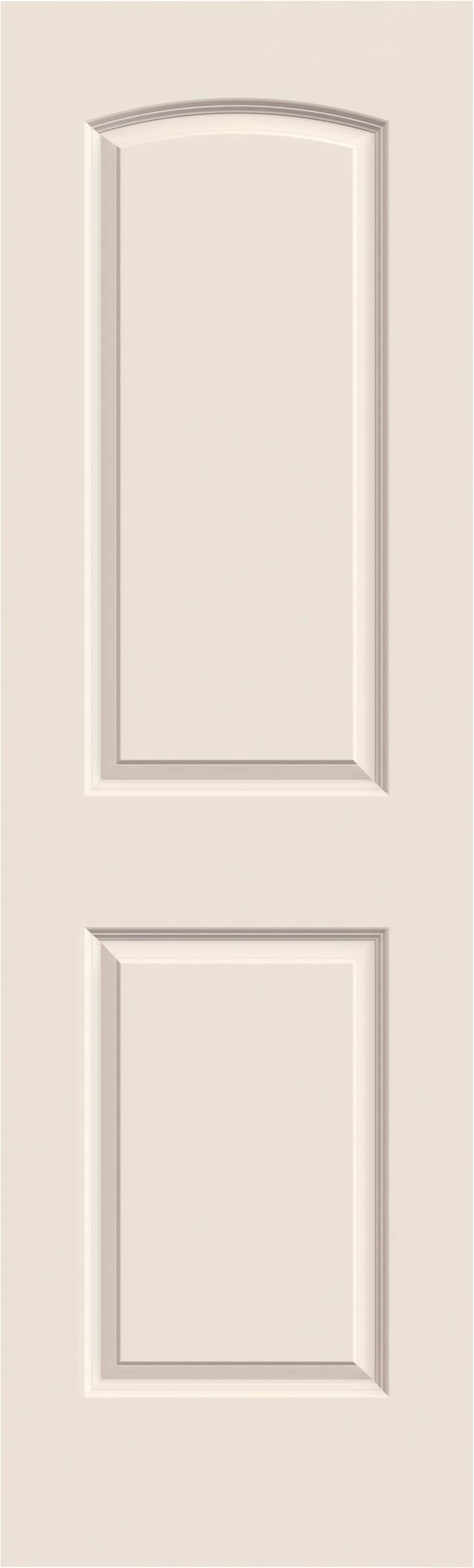 RELIABILT LOE830888 24-in x 80-in Primed 2-panel round top Smooth Hollow core Primed Molded composite Slab Door