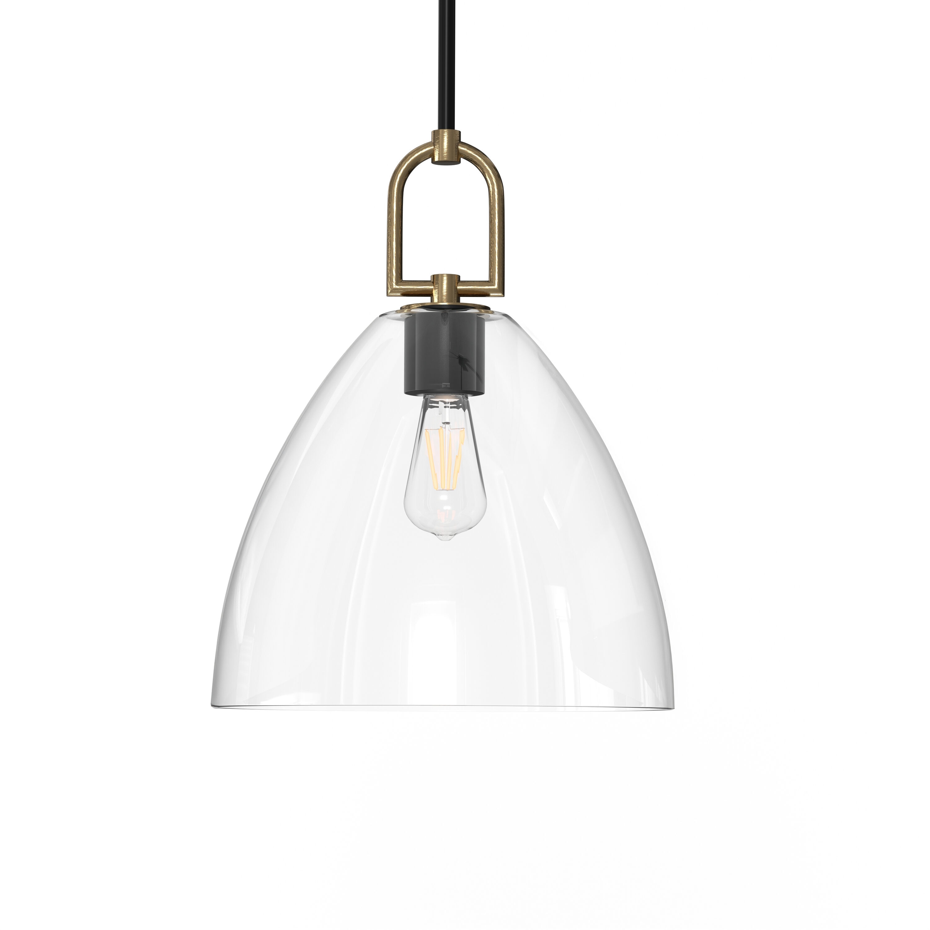 allen + roth PL32-1MBKG Pendant-Lights - View #5