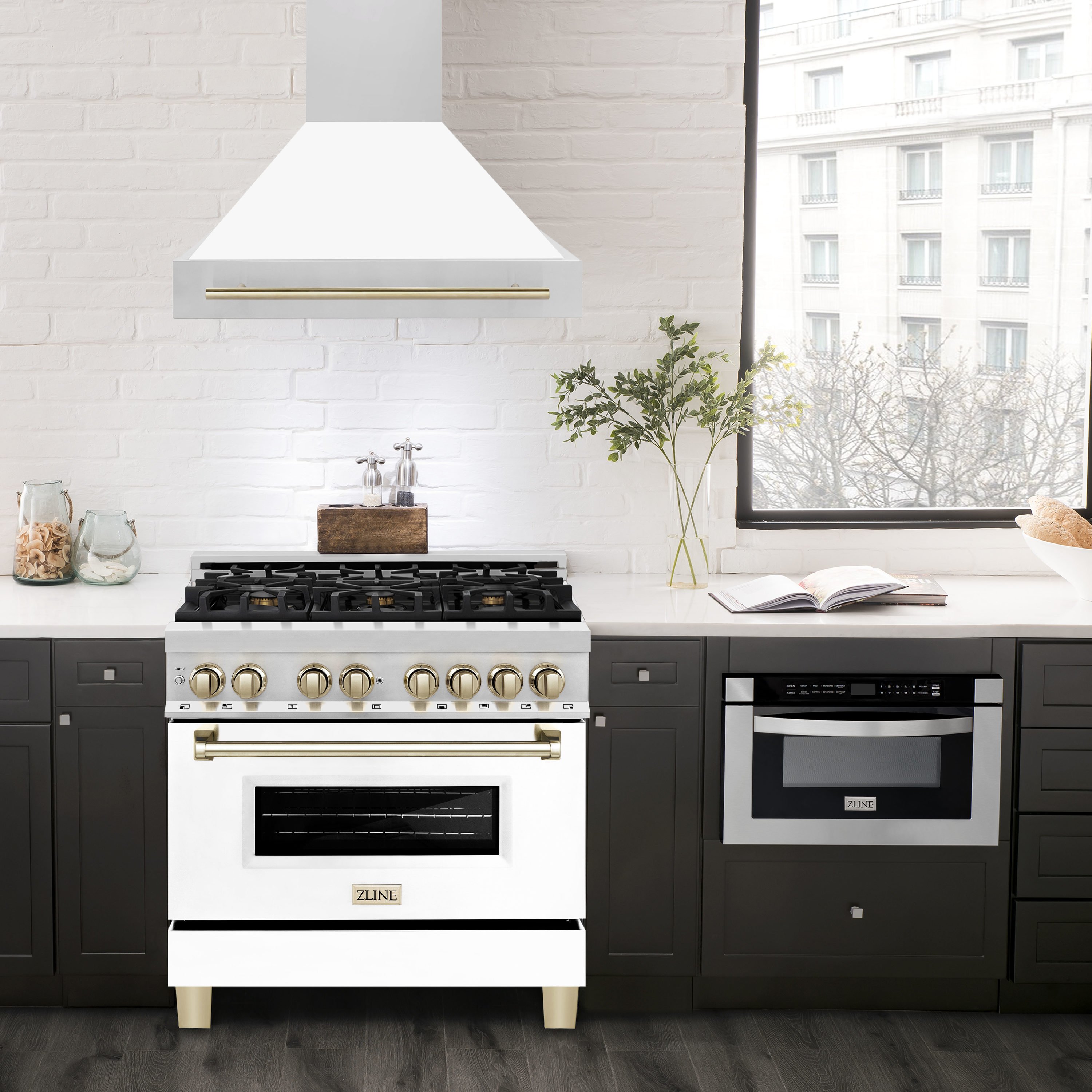 ZLINE KITCHEN & BATH 8654STZ-WM36-G Wall-Mounted-Range-Hoods - View #4
