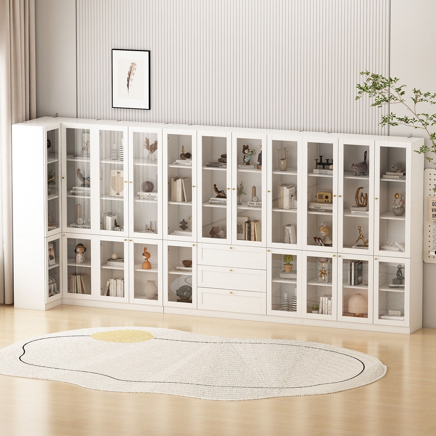 FUFU&GAGA KF020399+400+401+421 bookcases - View #2