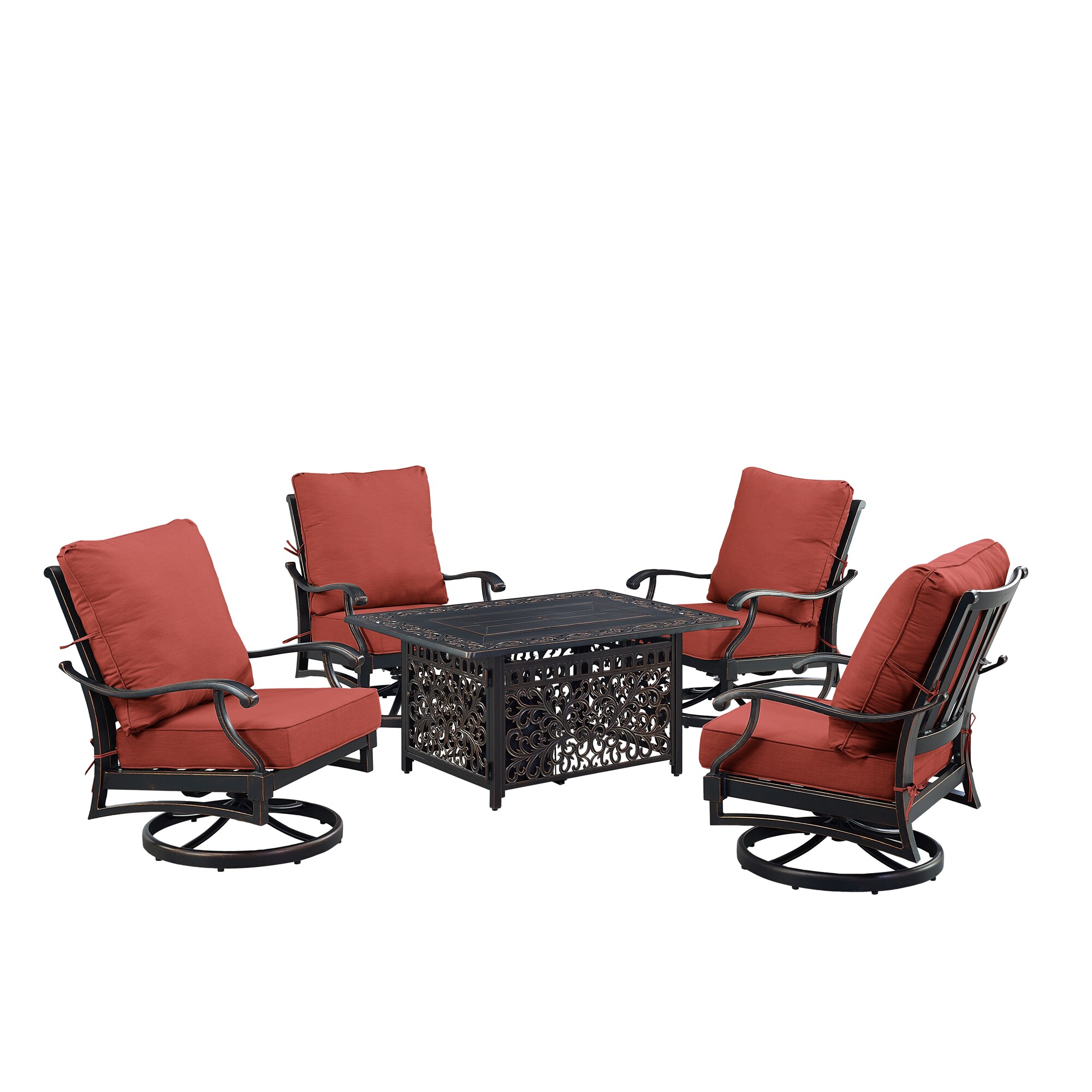 Oakland Living SHAO4CHCABOSRDCUA Patio-Conversation-Sets - View #4