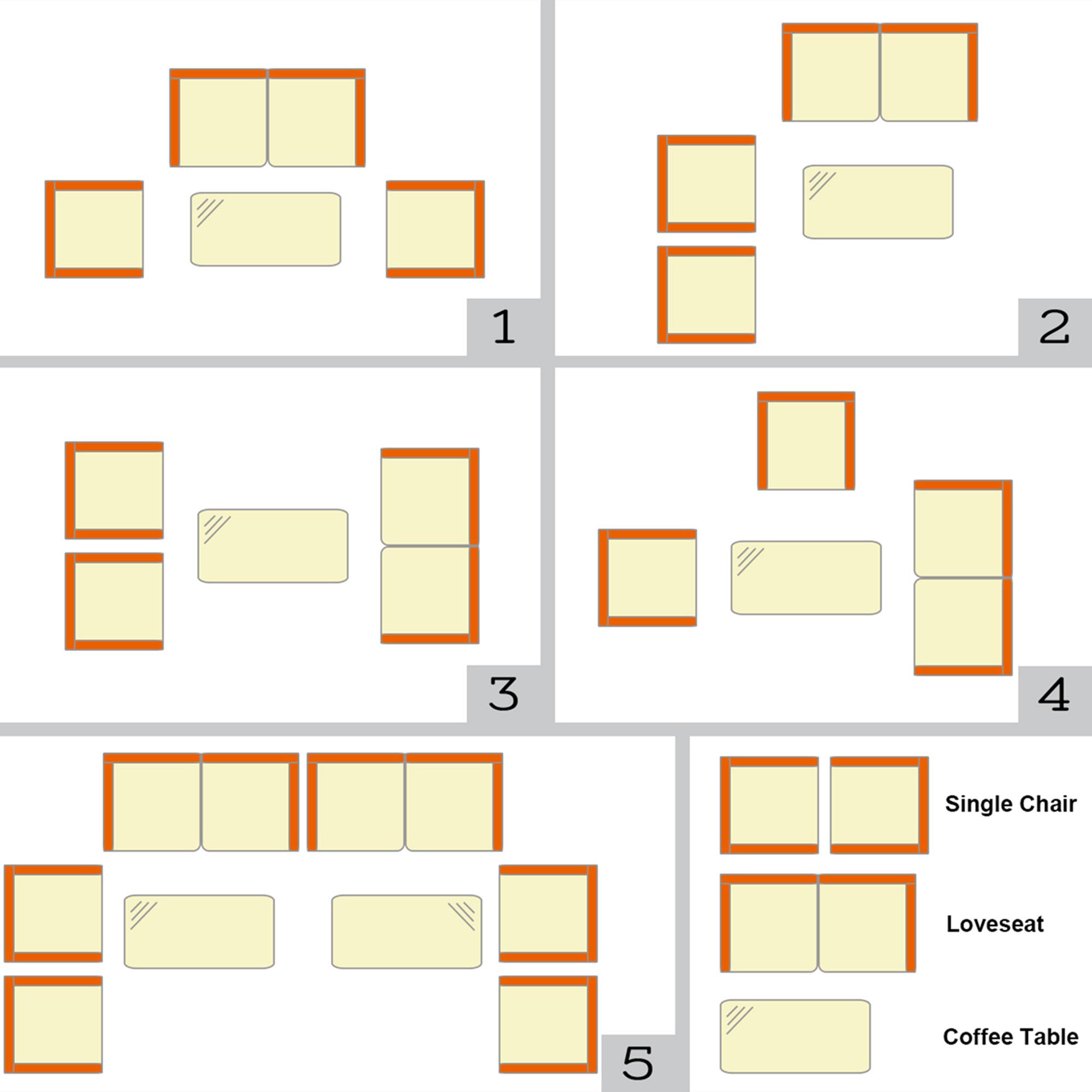 Costway HW67772BG Patio-Conversation-Sets - View #8