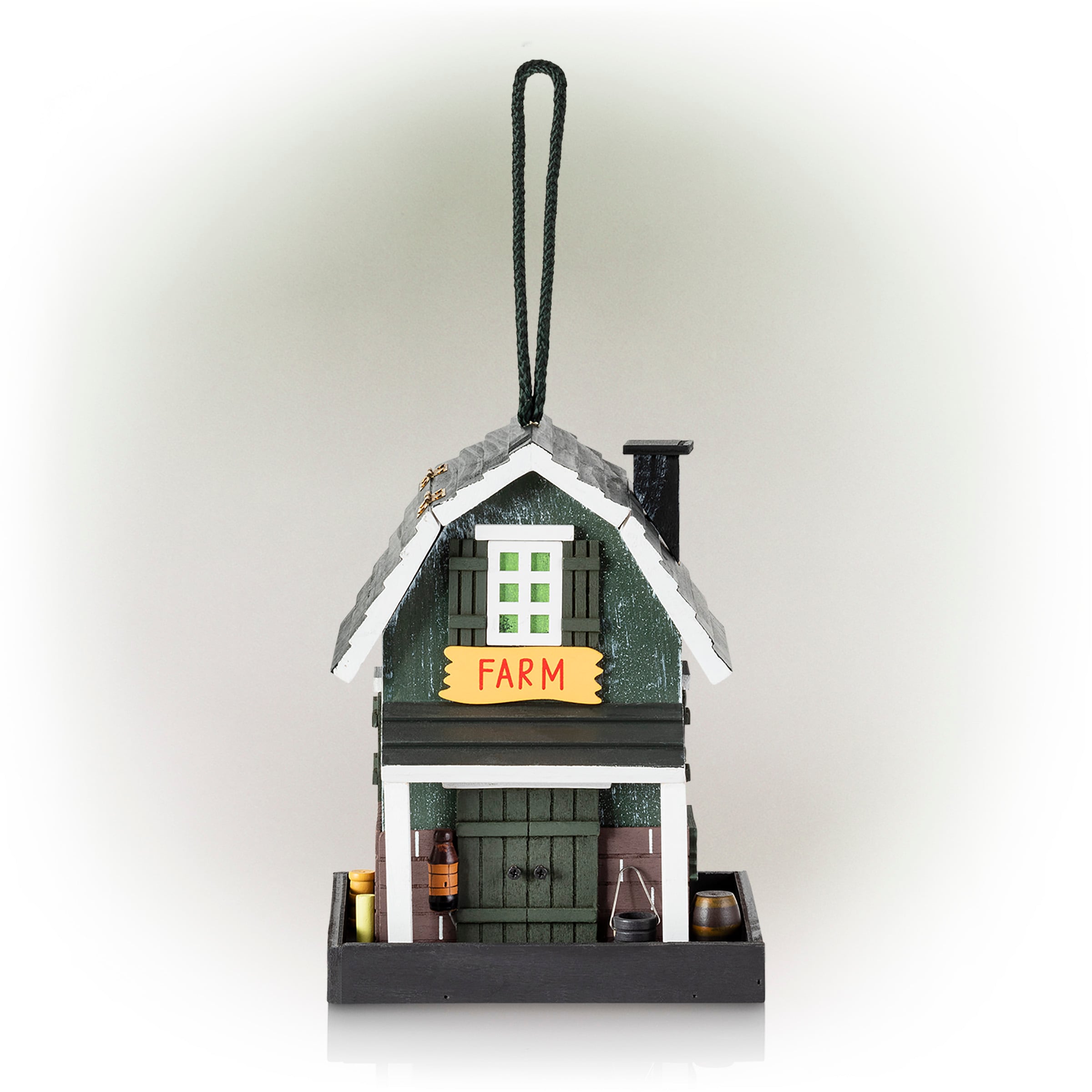 Alpine Corporation ACM118 Plastic Hanging Platform Bird feeder -
