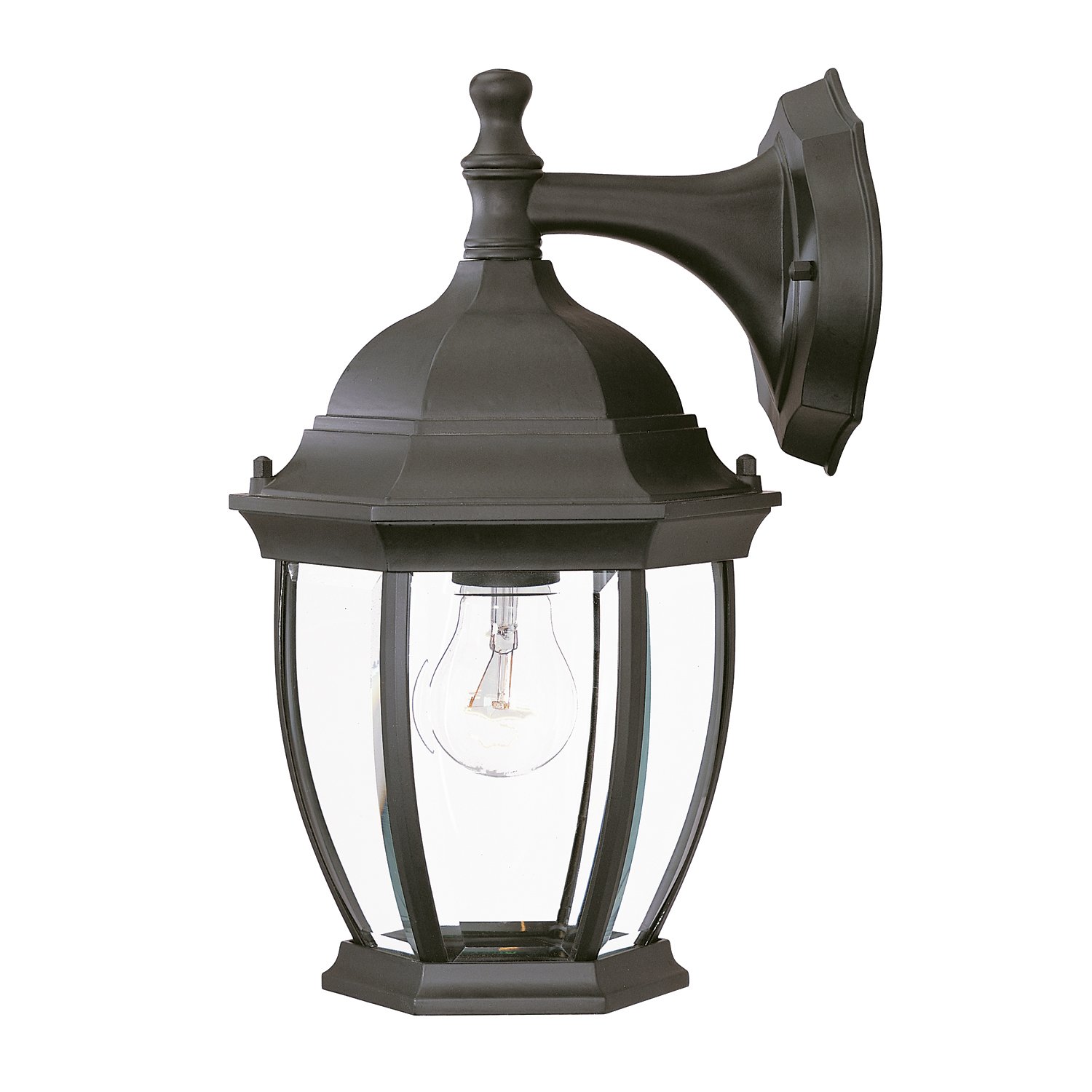 Acclaim Lighting 5035BK Wexford 1 -Light 13.0-in H Matte Black Hardwired Outdoor Wall Light