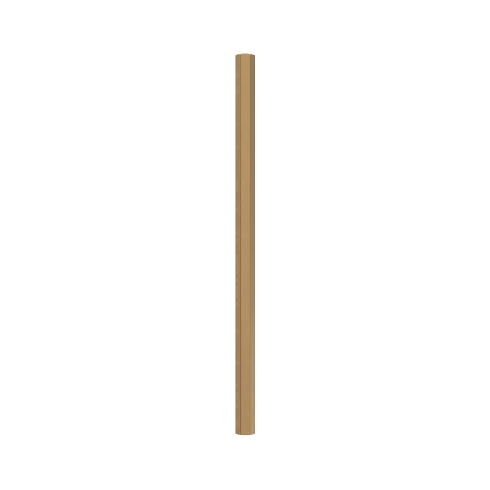Champagne Bronze Modern Cabinet Drawer Pull with Mounting Hardware
