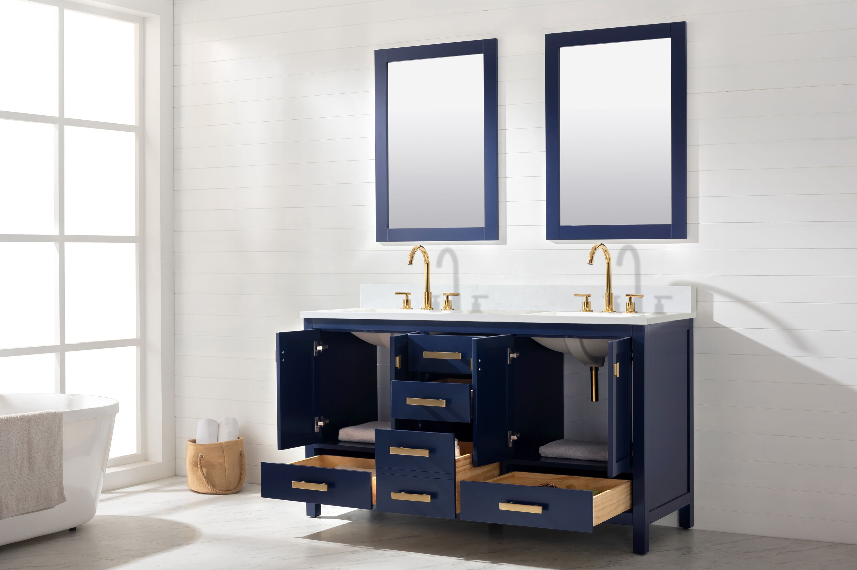 Design Element V01-60-BLU Bath-Vanity-Combo - View #11