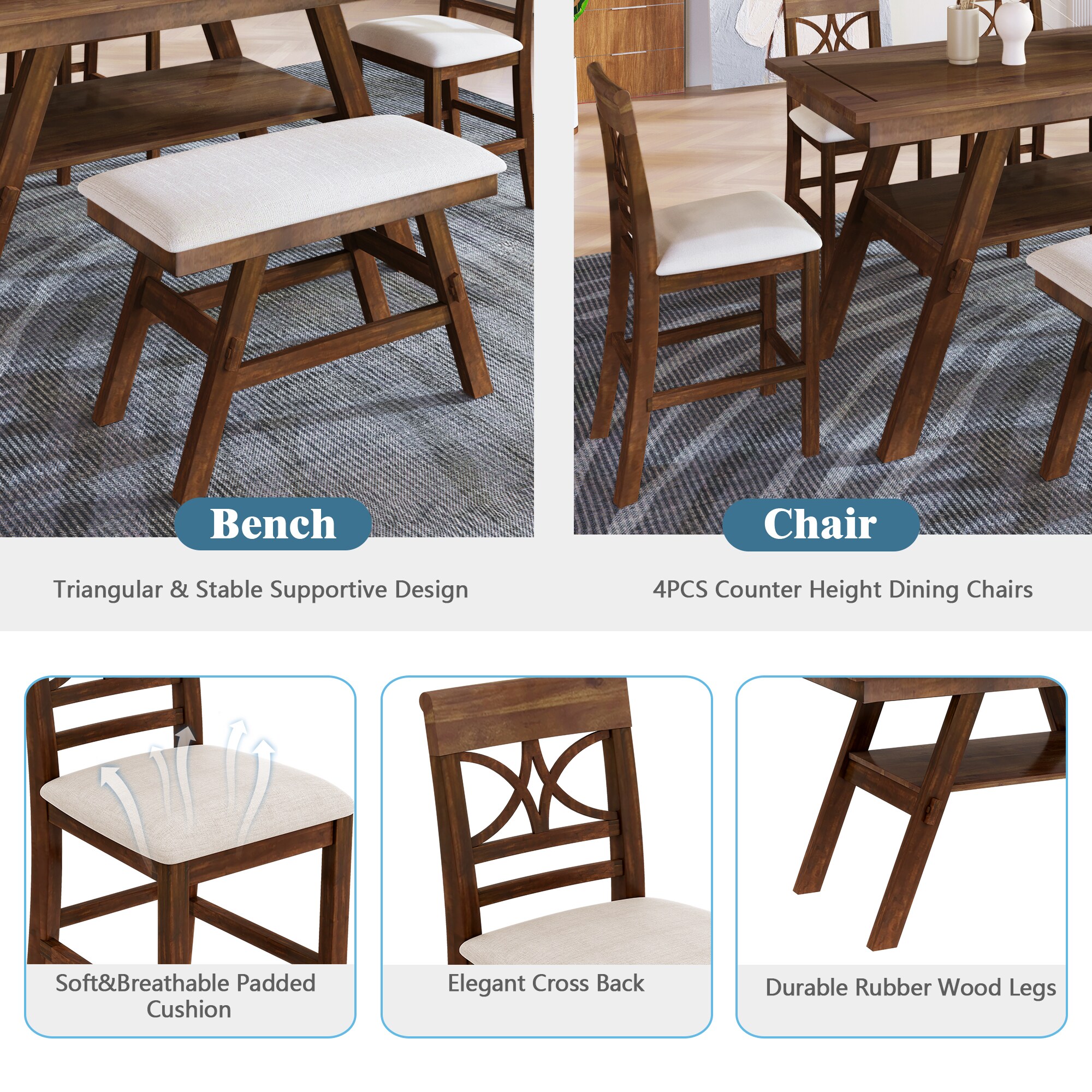 Siavonce XH57AAD Dining-Sets - View #4