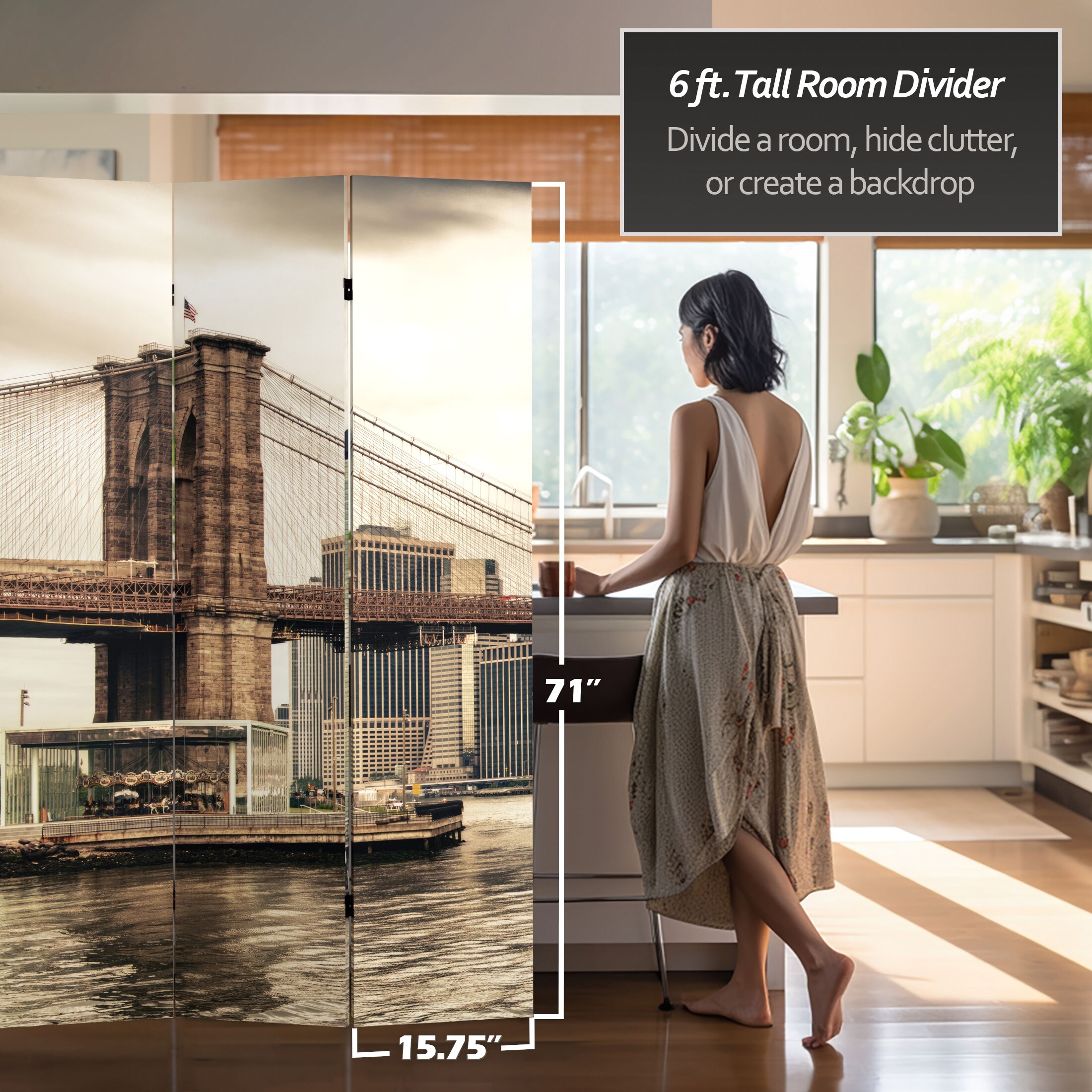 Red Lantern CAN-NY6 Indoor-Privacy-Screens - View #4