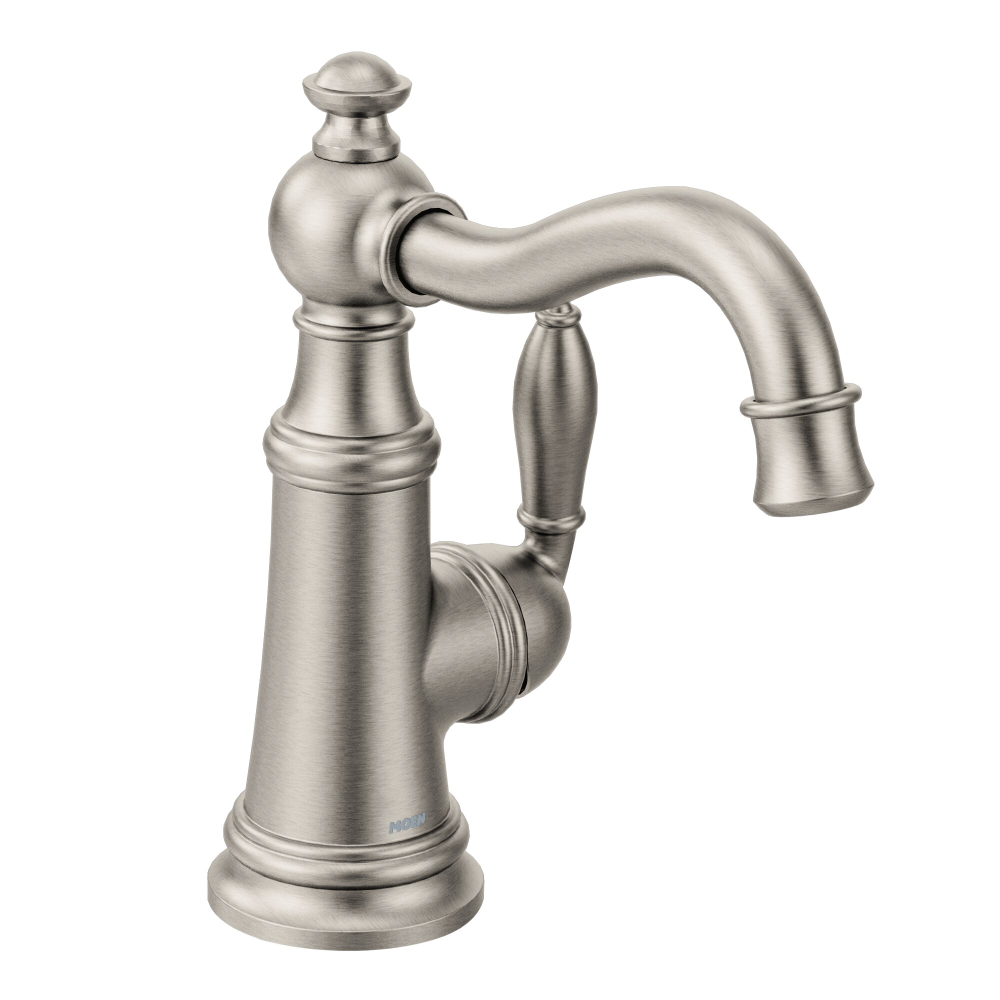 Moen S62101SRS Weymouth Spot Resist Stainless Single Handle Deck-mount Kitchen Faucet