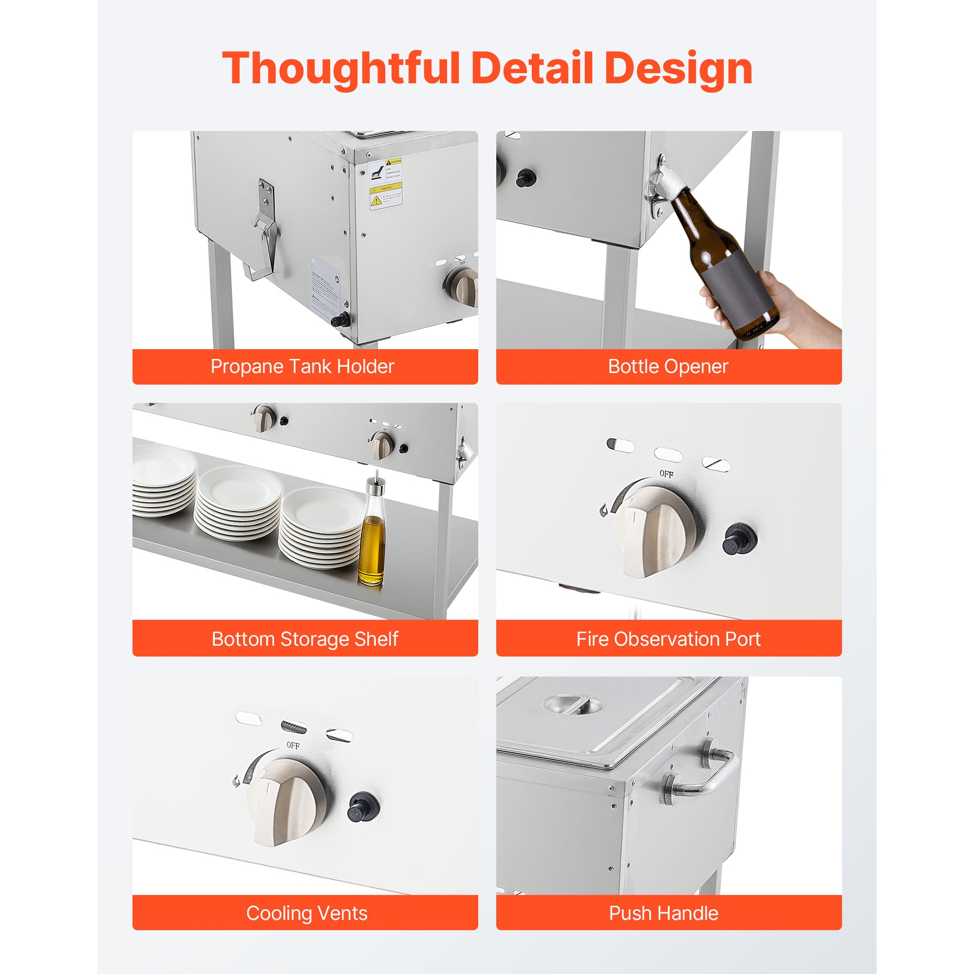 VEVOR SCRQZQZLDKDL08786V0 Buffet-Servers - View #7