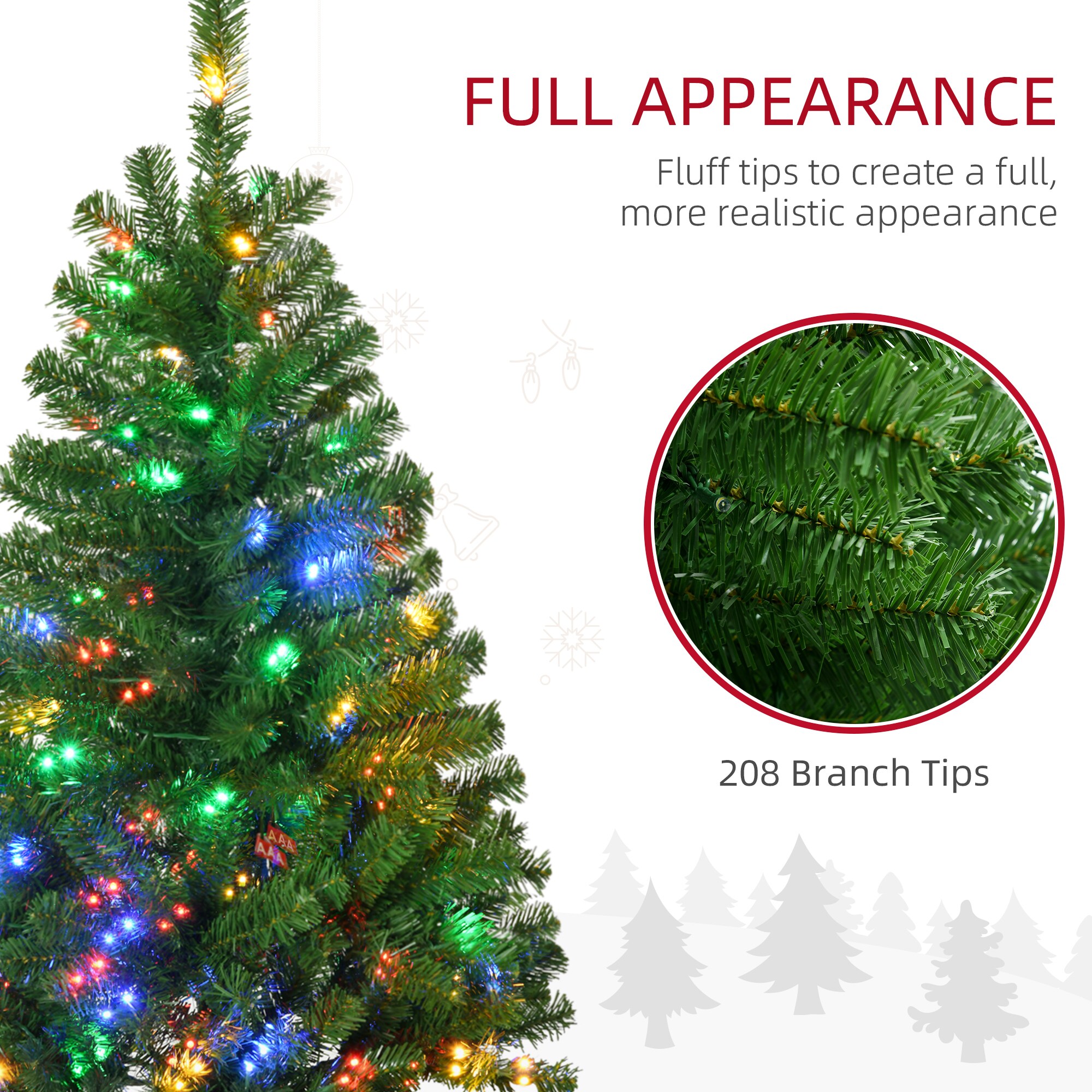AAZJ NBC-CM70567 Artificial-Christmas-Trees - View #6