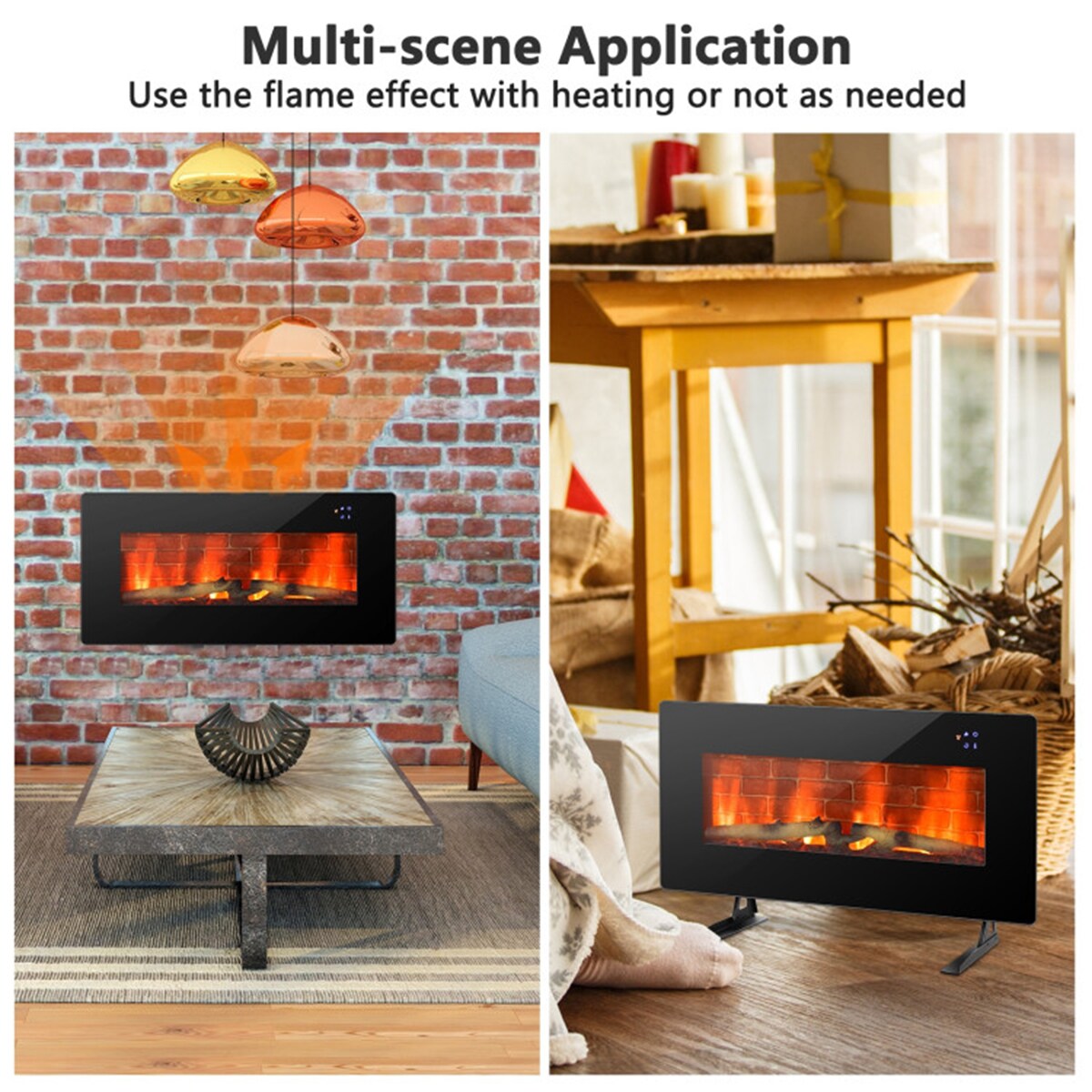 Clihome CL-BKUS-10068 Electric-Fireplaces - View #7