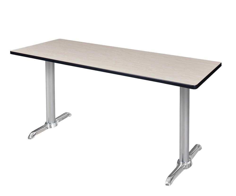 Regency MVTRCT7224PLCM Training Off-white 4-Person Training Table (72-in W x 29-in H)