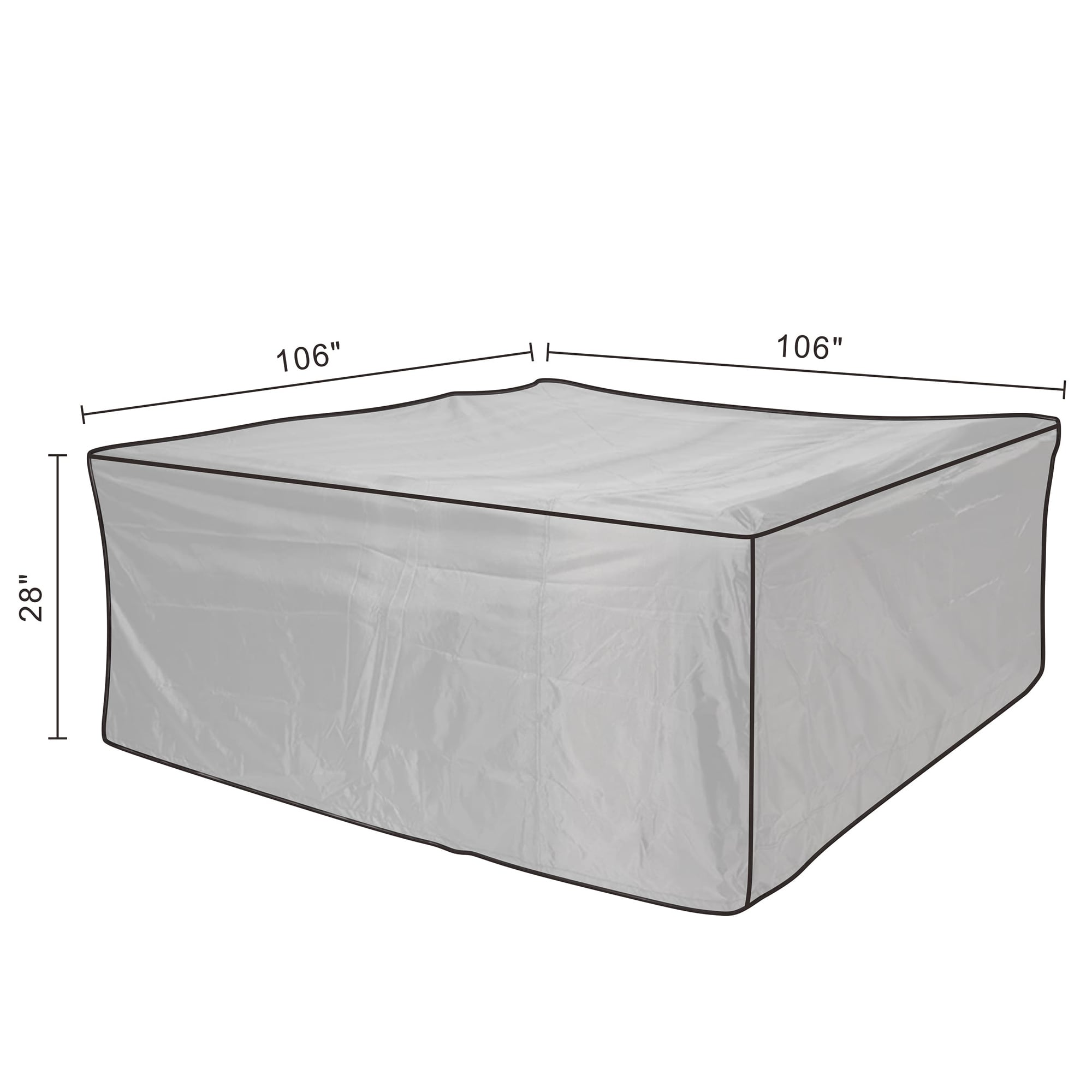 Direct Wicker DWRC-1120BE Patio-Furniture-Covers - View #12
