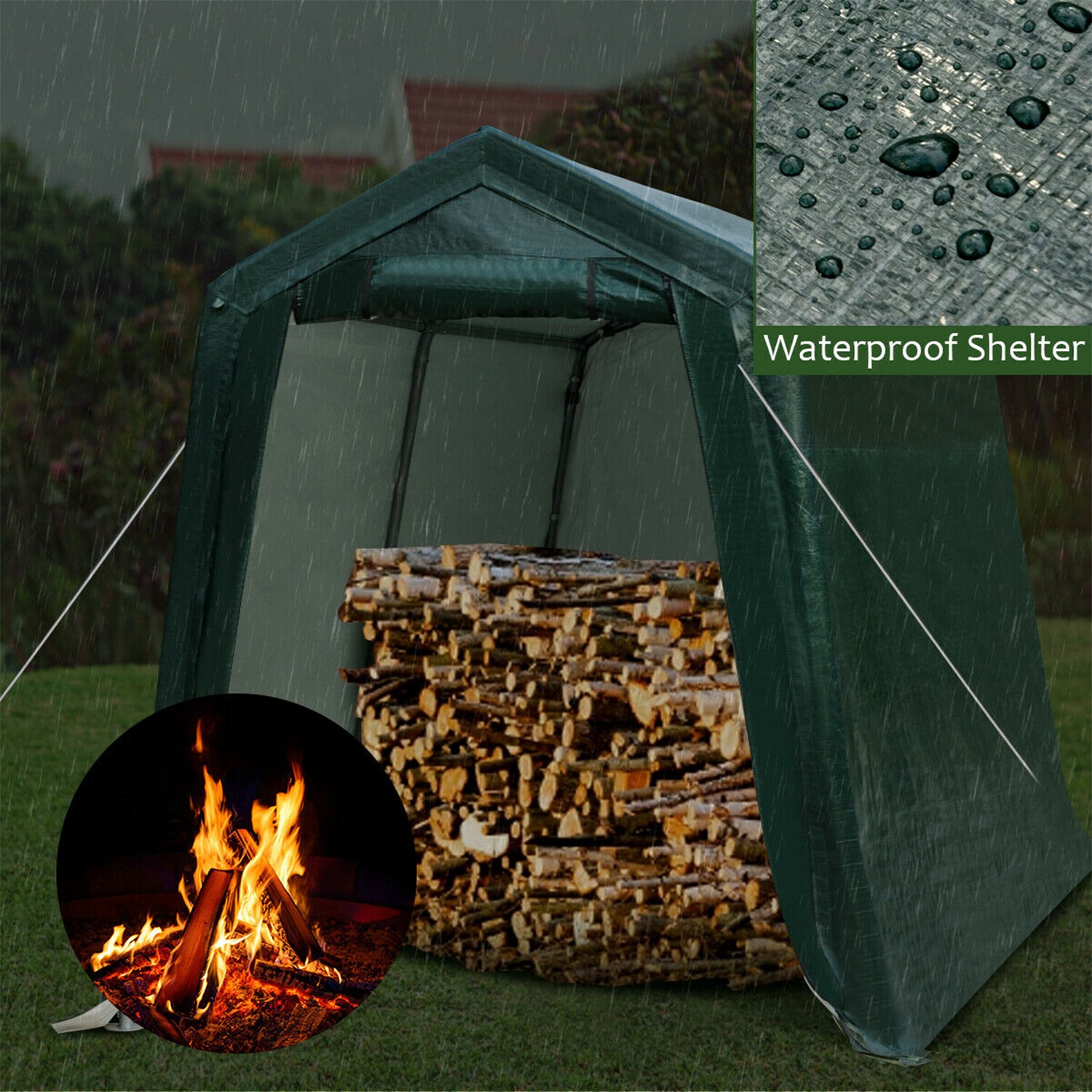 WELLFOR AW-HPY-102 Canopy-Storage - View #7