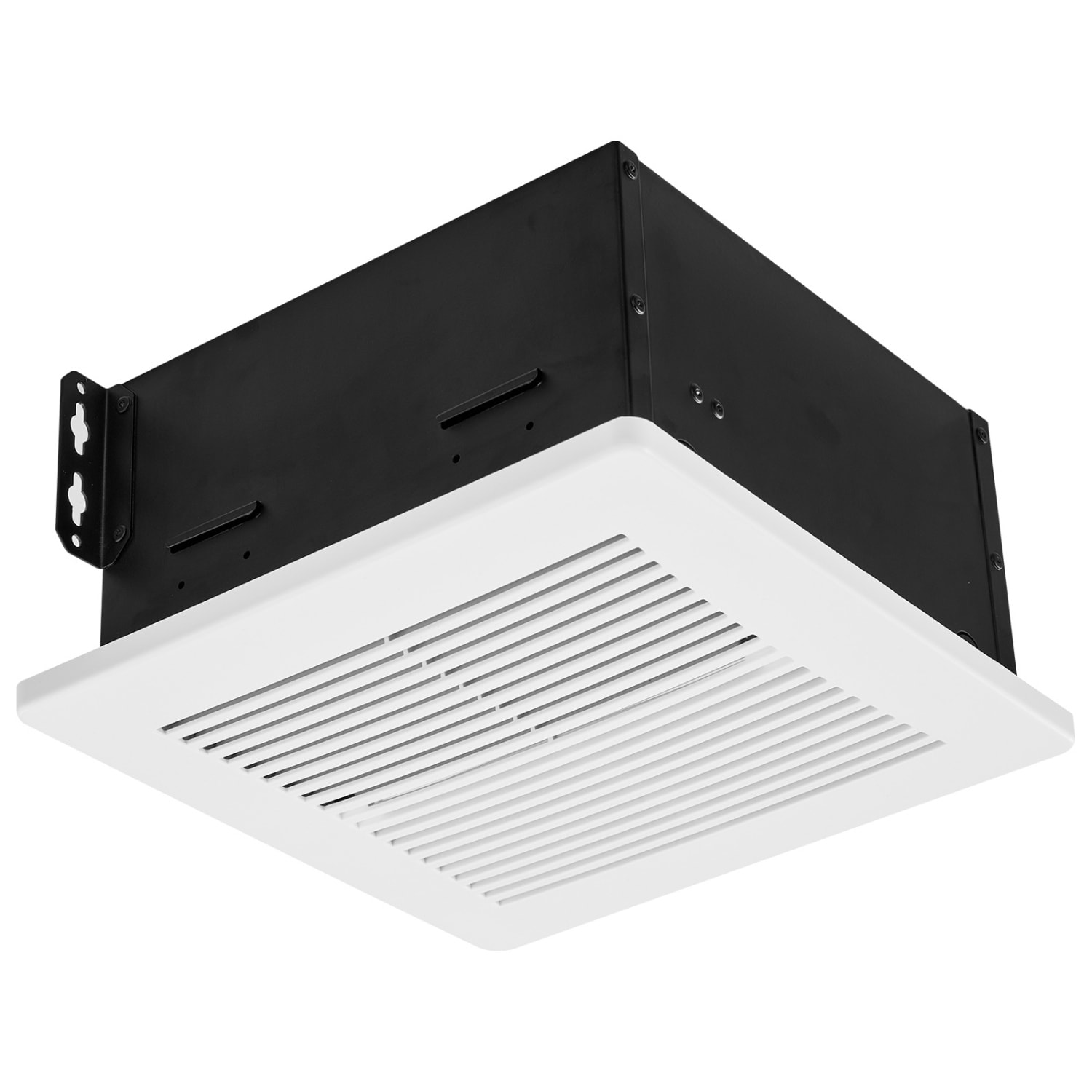 Lirago Bathroom Exhaust Fan 110 CFM Bathroom Vent 1.5 Sones Low Noise Premium Motor Ceiling Fan Standard 4 inch Duct Interface for Laundry Room Storage Room Home Ventilation White