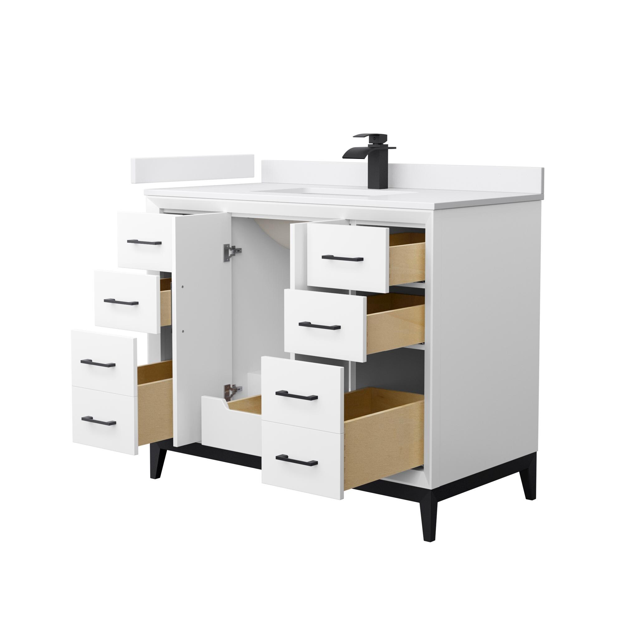 Wyndham Collection WCH818142SWBWCUNSMXX Bath-Vanity-Combo - View #2