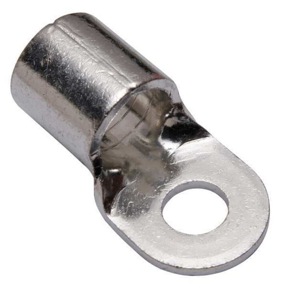 BURNDY One-Hole Compression Lug 400 kcmil Max 5/8 in Stud Long Barrel Copper None