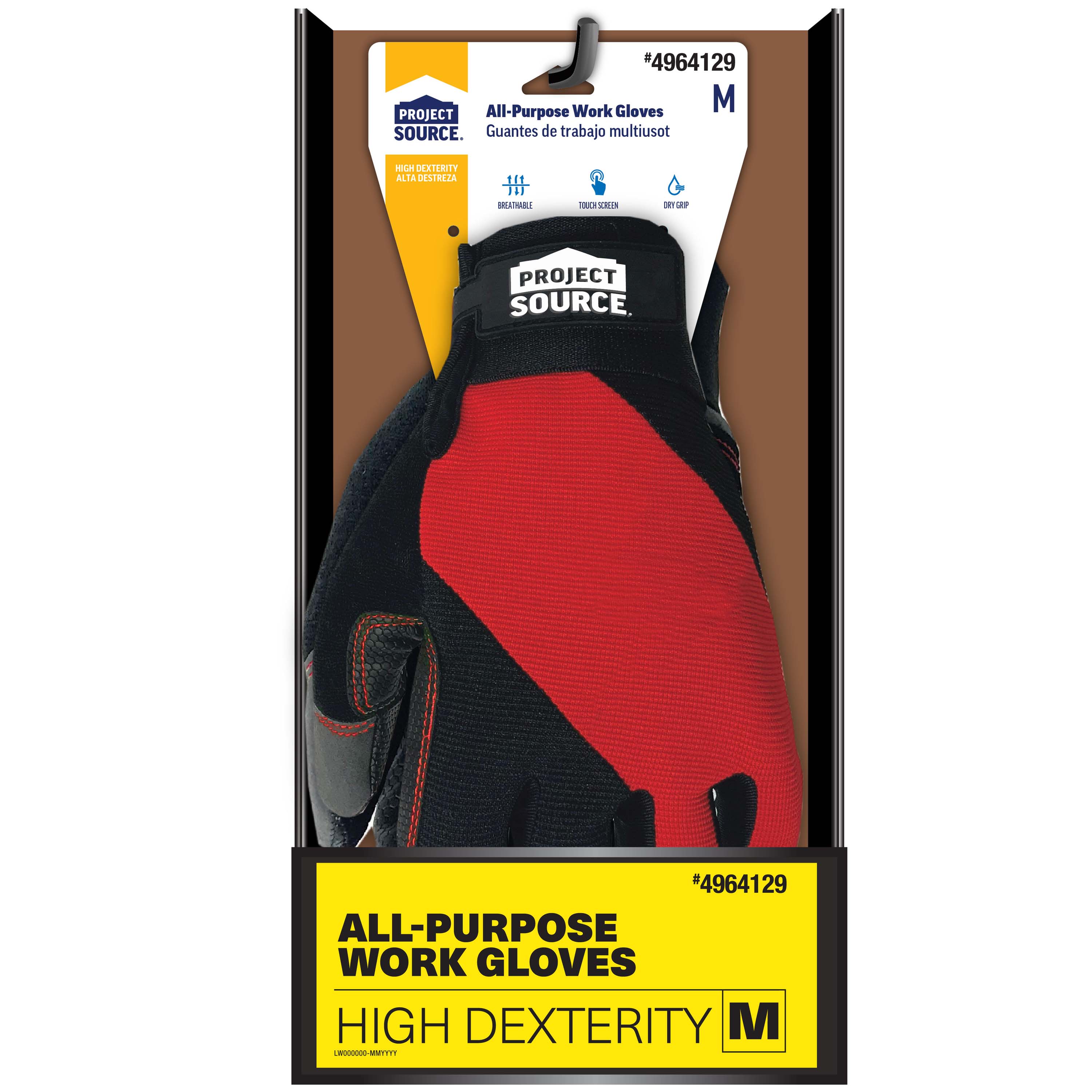 Project Source HG-3955M Work-Gloves - View #2