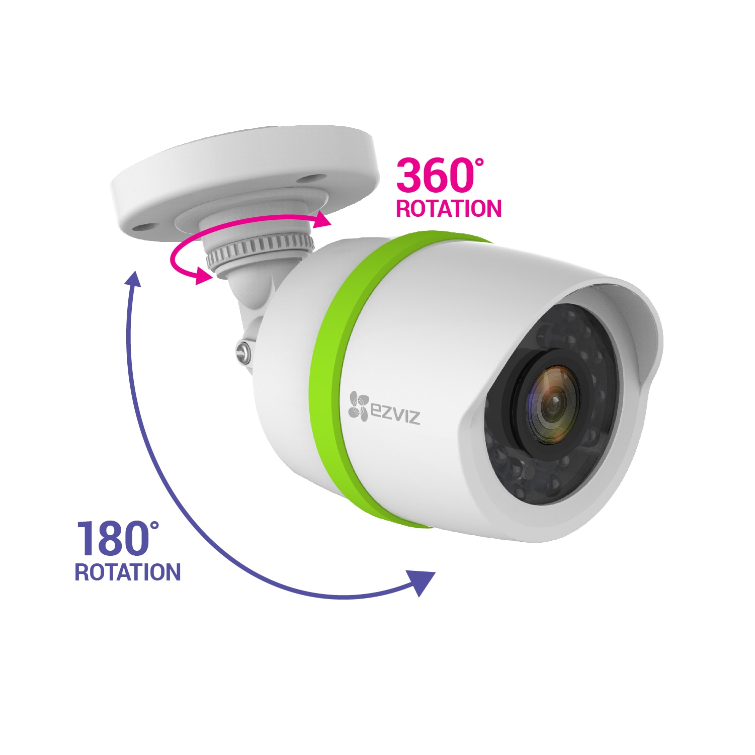 EZVIZ Smart 4-Camera 1Tb Hard Drive Internet Cloud-based Security Camera  System at