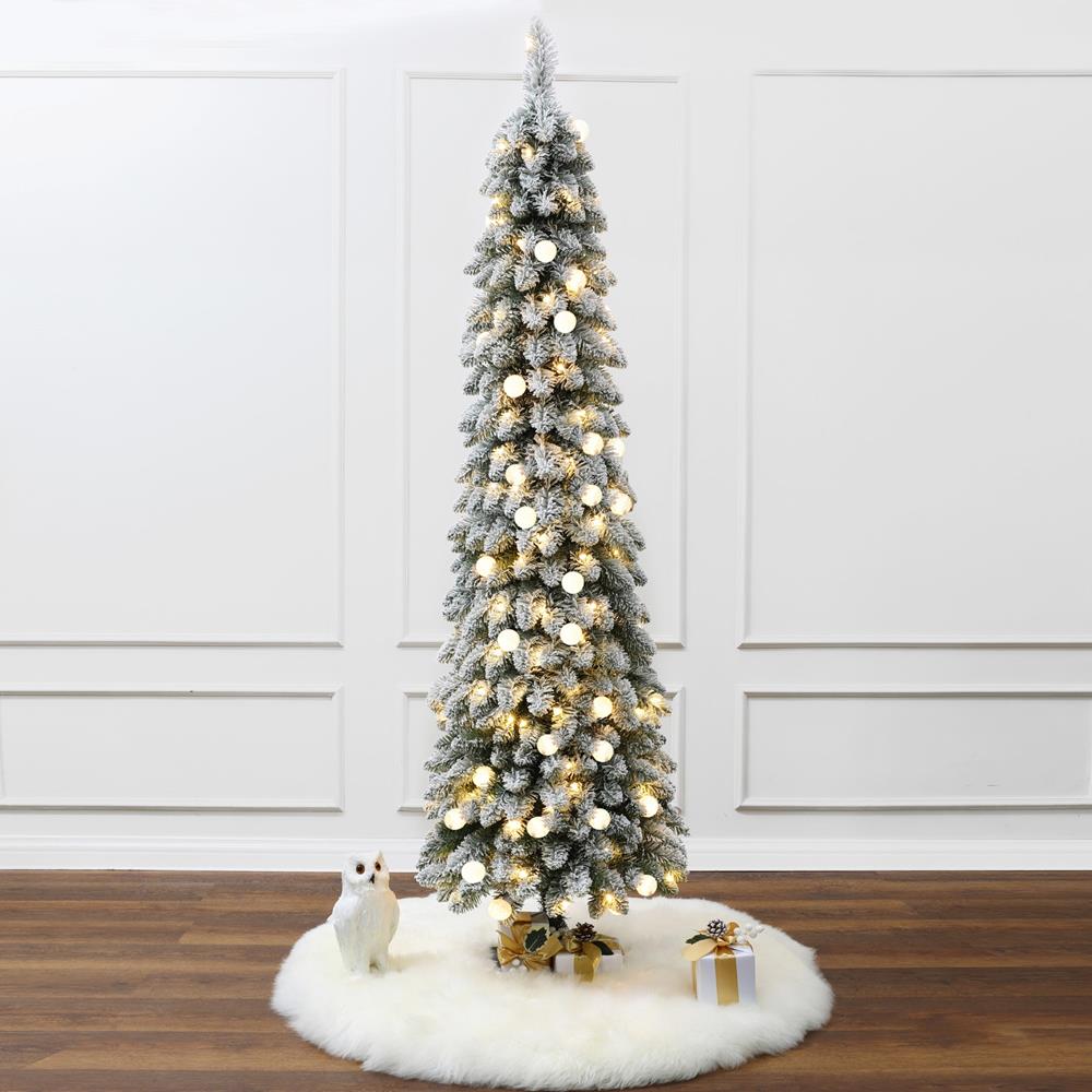 LuxenHome WHAP2054 Artificial-Christmas-Trees - View #4