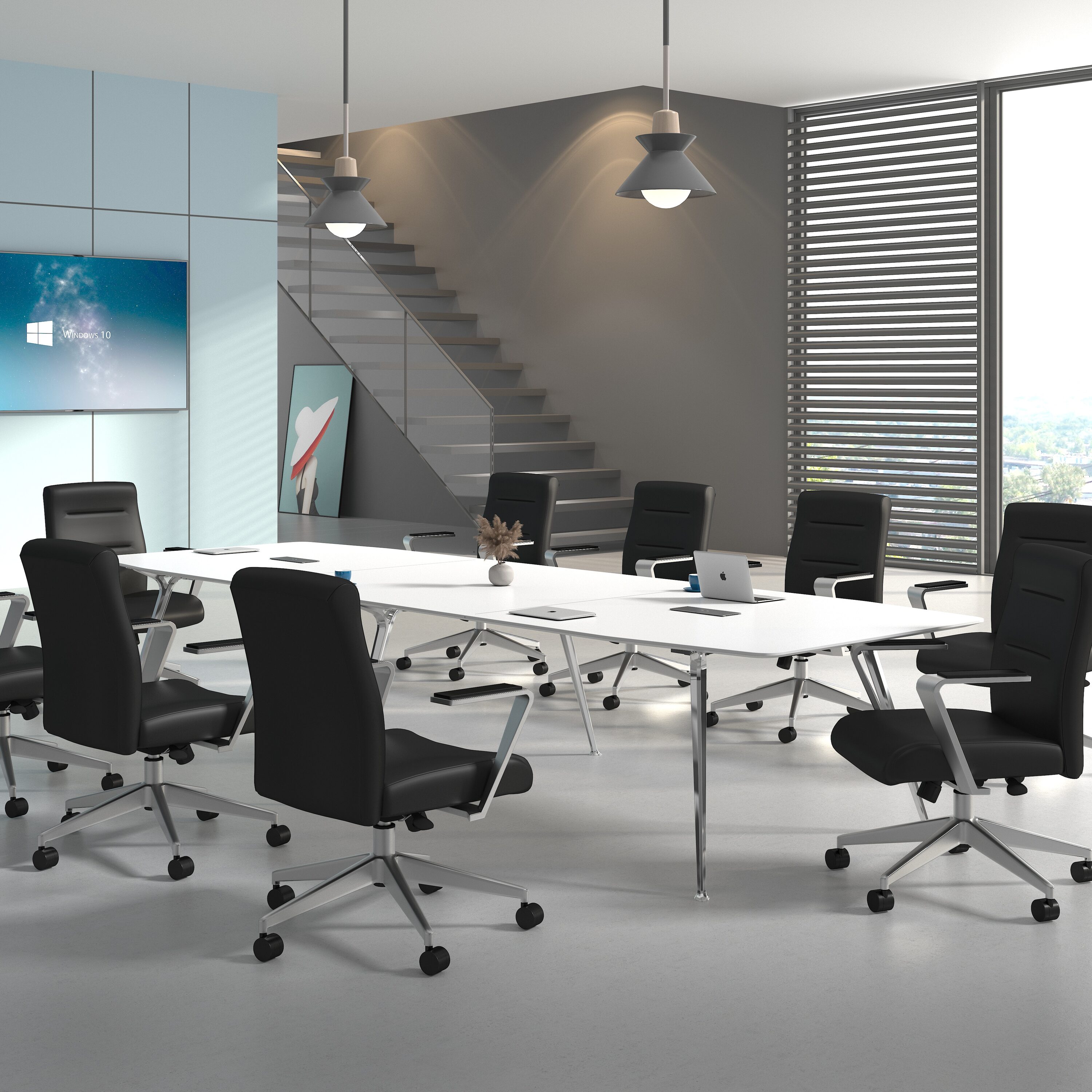 Boss Office Products B8886AL-AMBK Office-Chairs - View #7