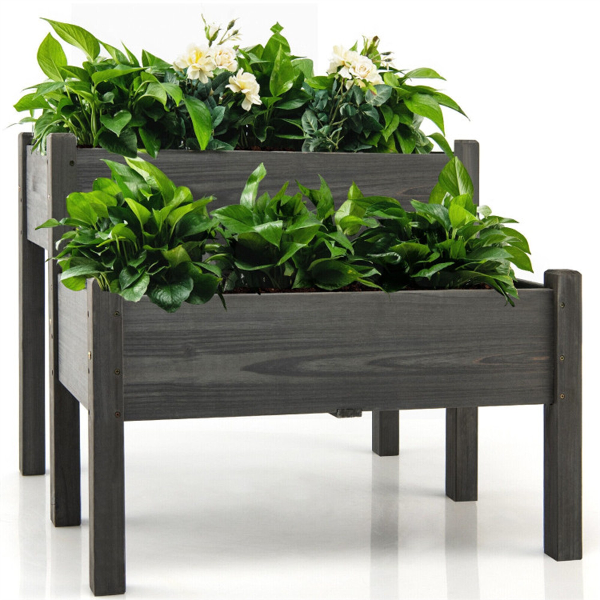 BABOOM BOM-T3651GR-CO Raised-Planter-Boxes - View #2