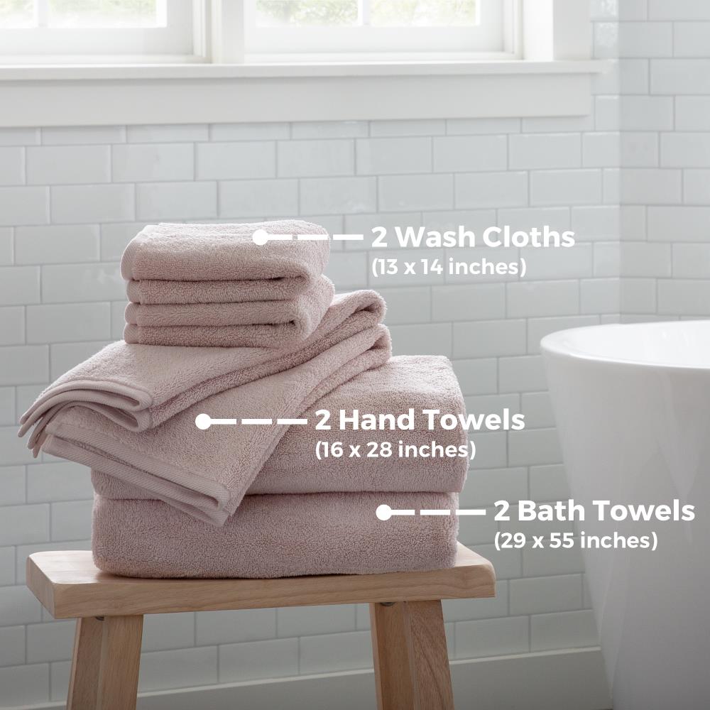 Martex Clean Essentials Bath Towel Set, 4 pk.